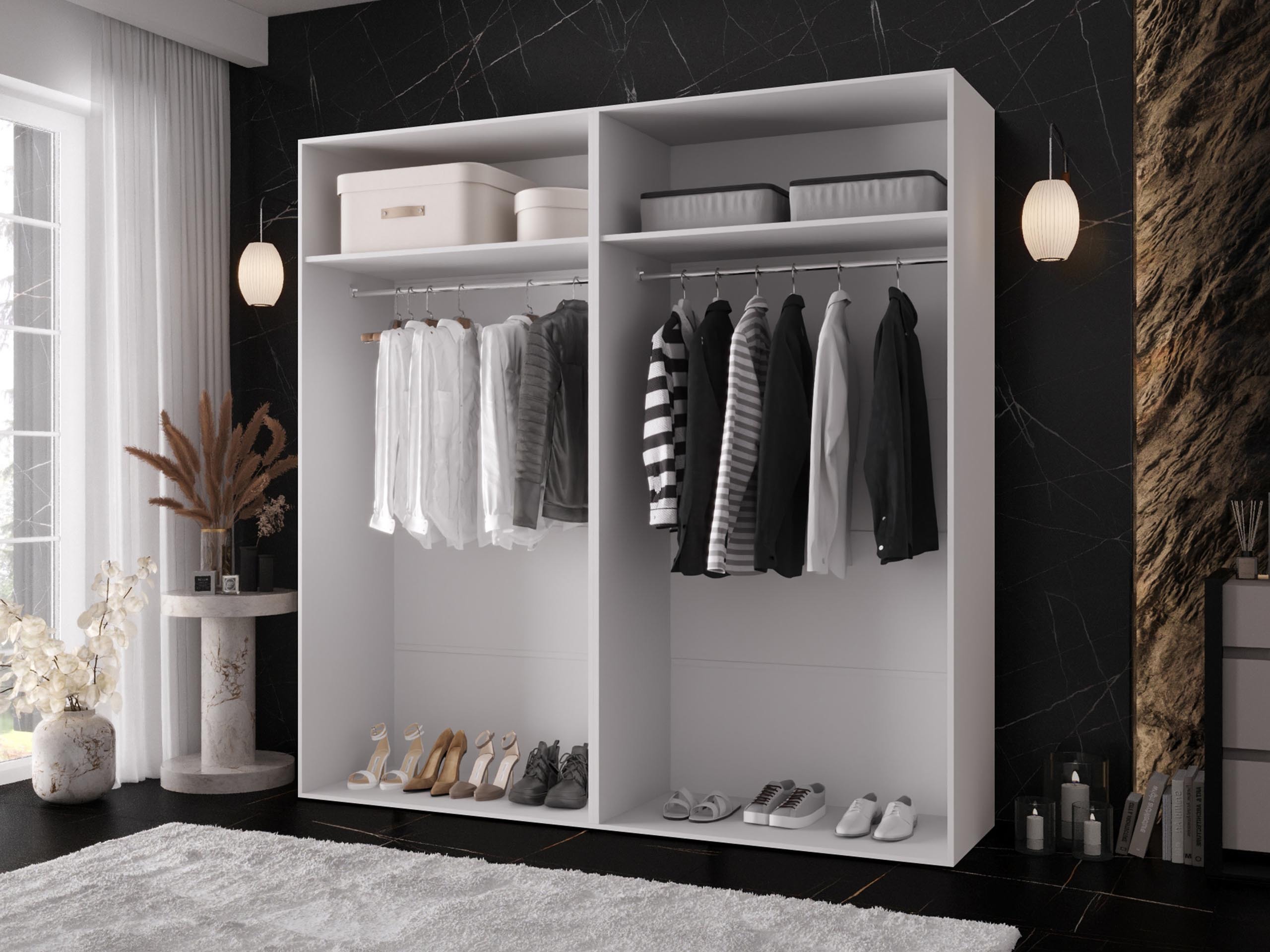 Wardrobe Hartford 635 (Walnut)
