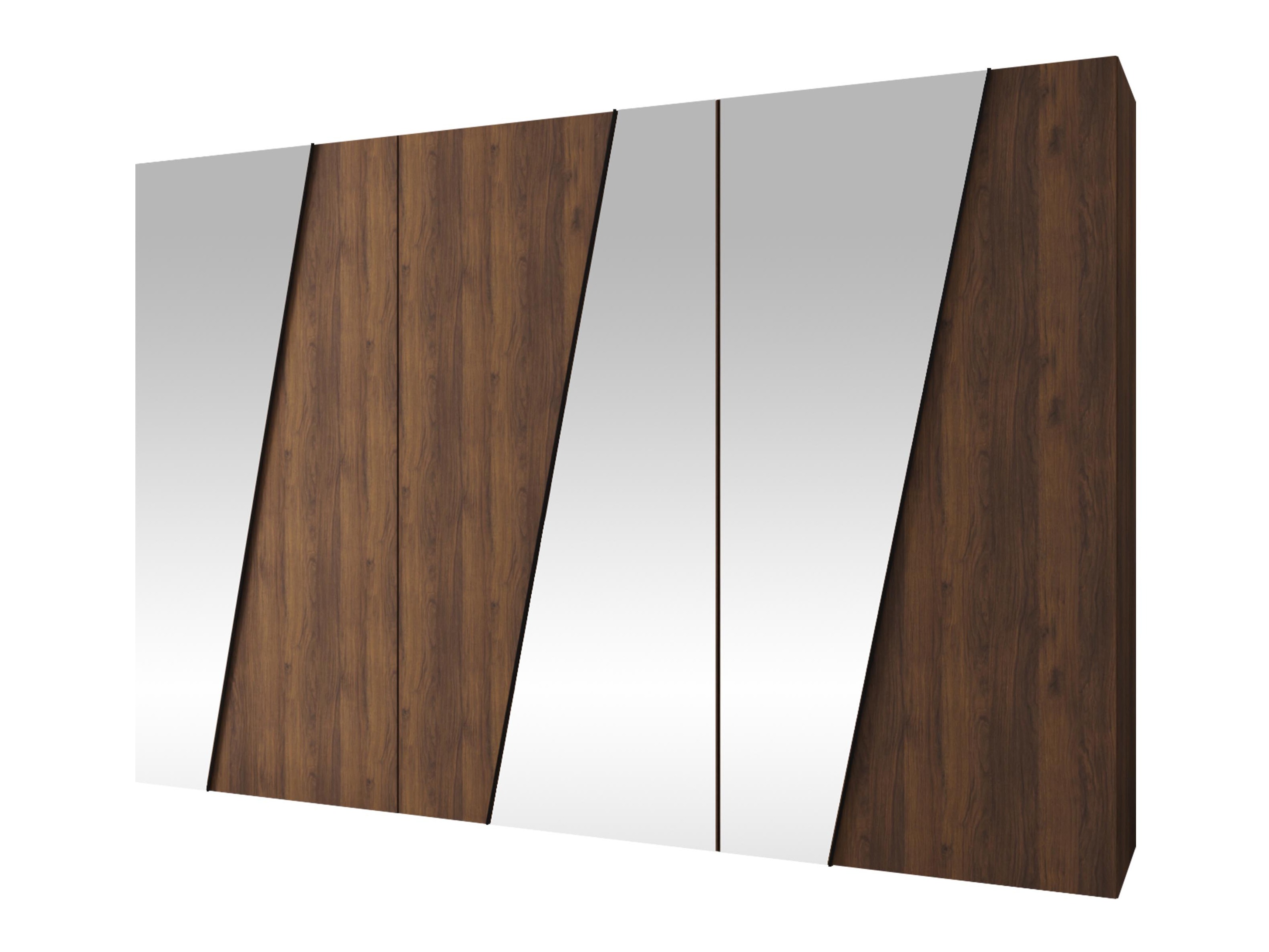 Wardrobe Hartford 637 (Walnut)