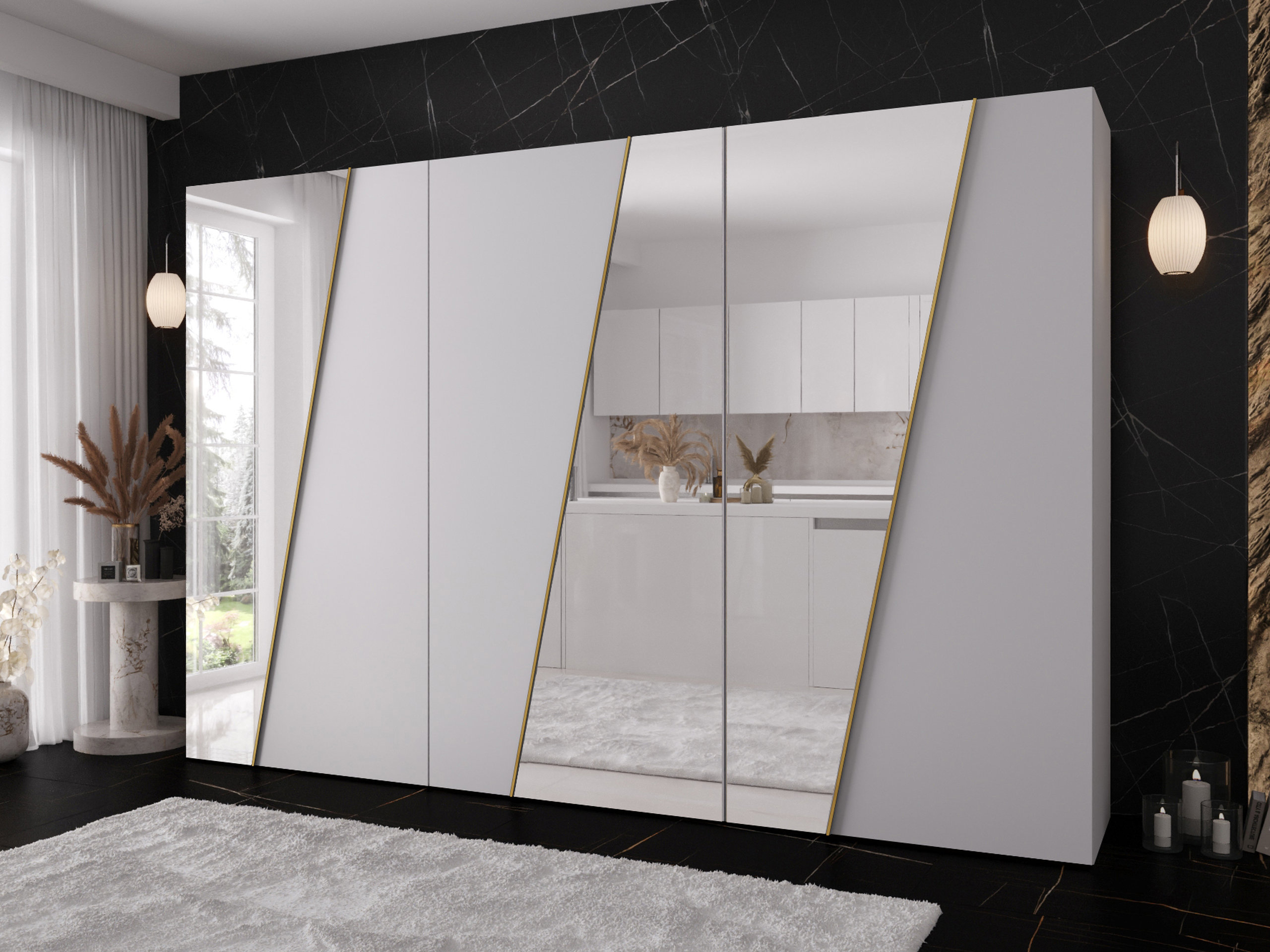 Wardrobe Hartford 637 (White)