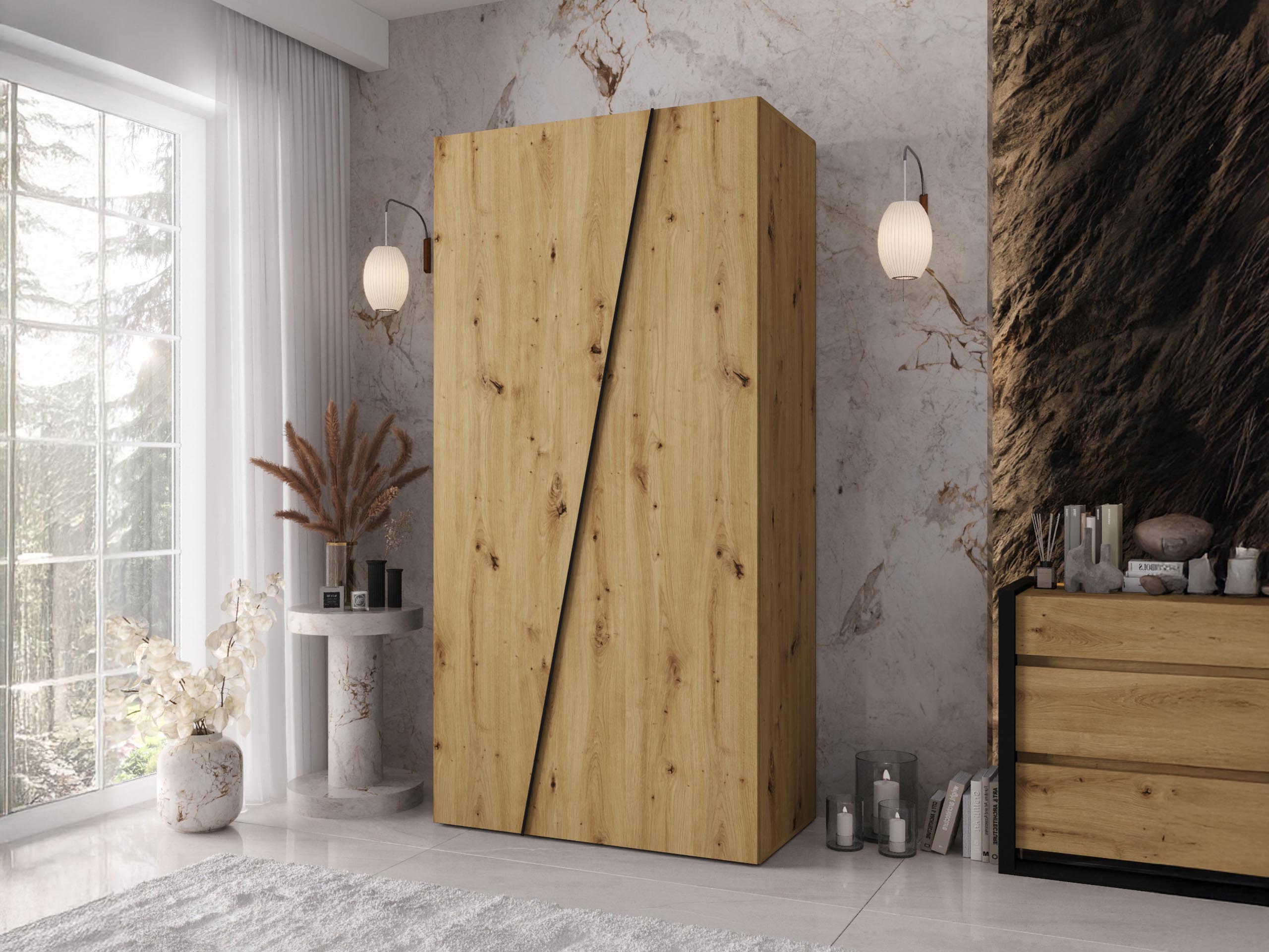 Wardrobe Hartford 639 (Artisan oak)