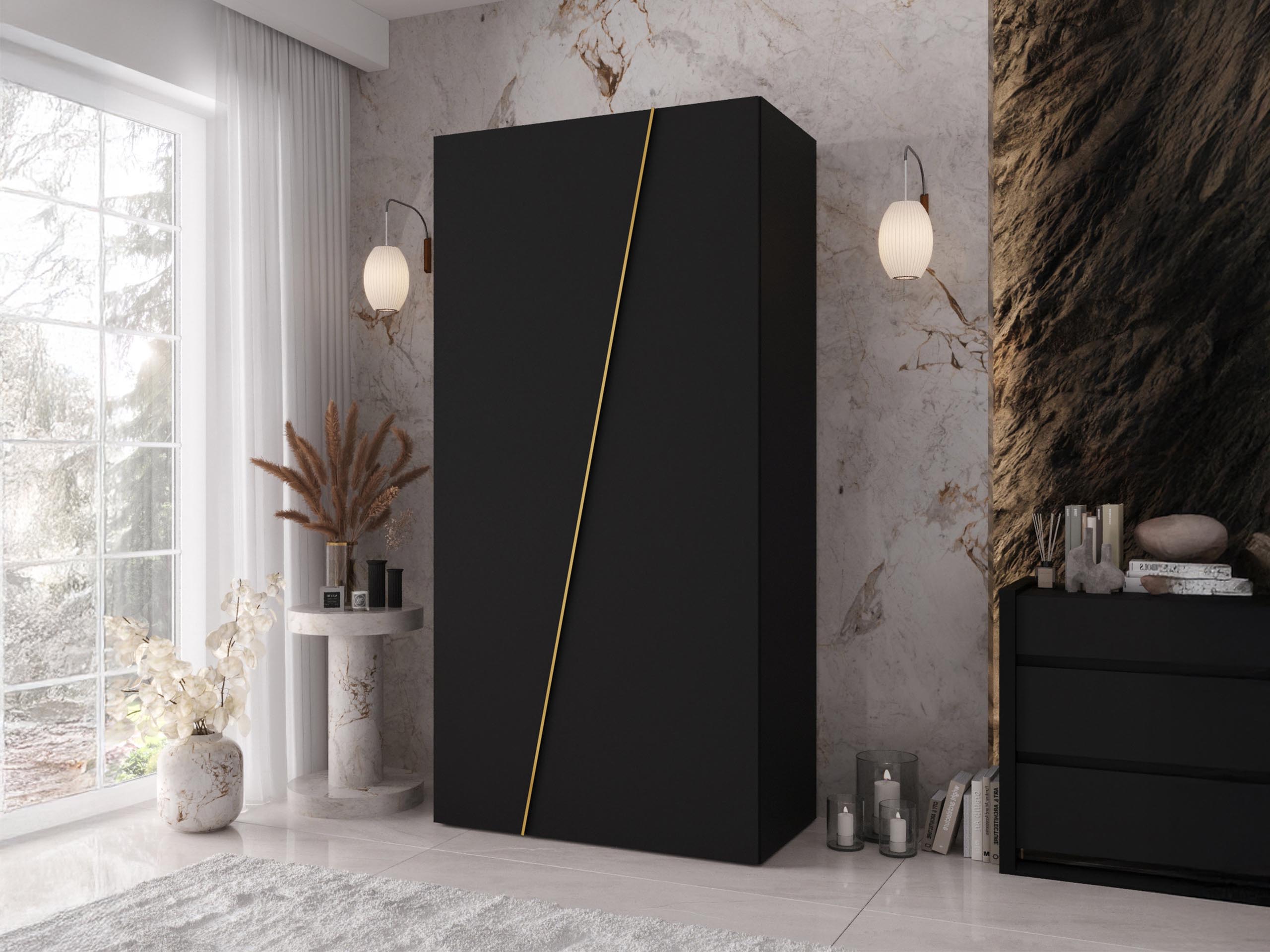 Wardrobe Hartford 639 (Black)
