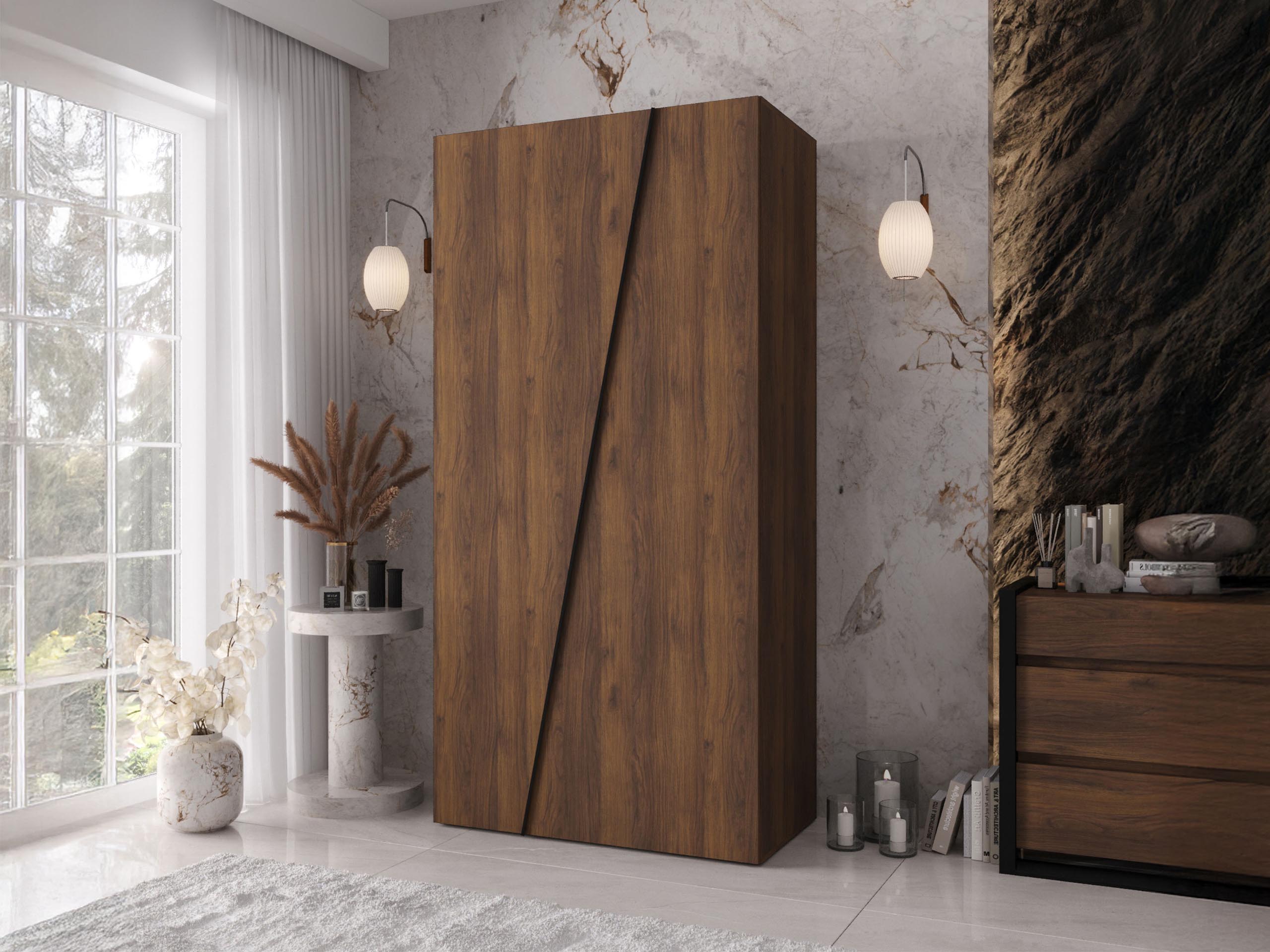 Wardrobe Hartford 639 (Walnut)