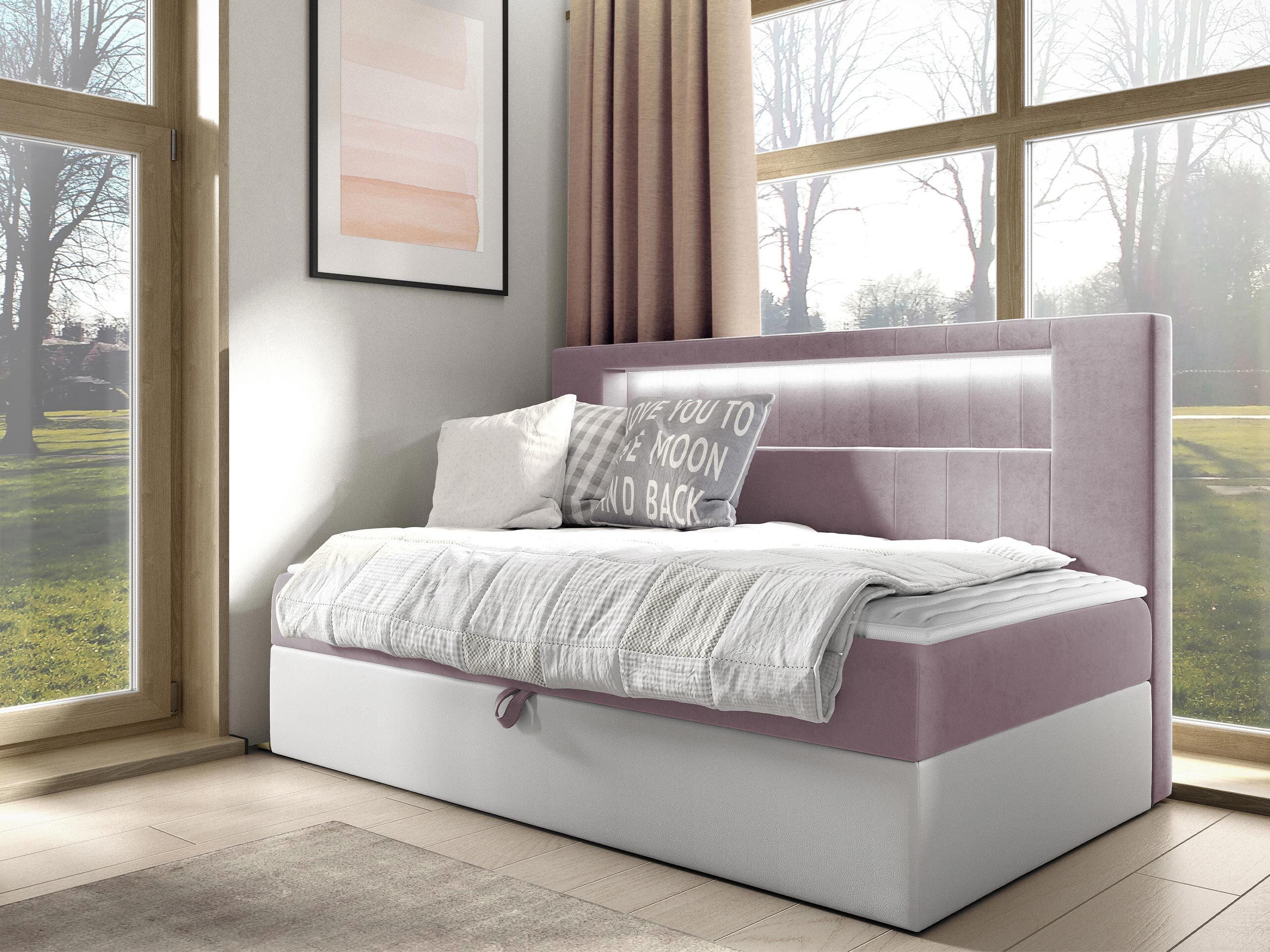 Continental bed Lucus IV (Soft 017 + Fresh 9)