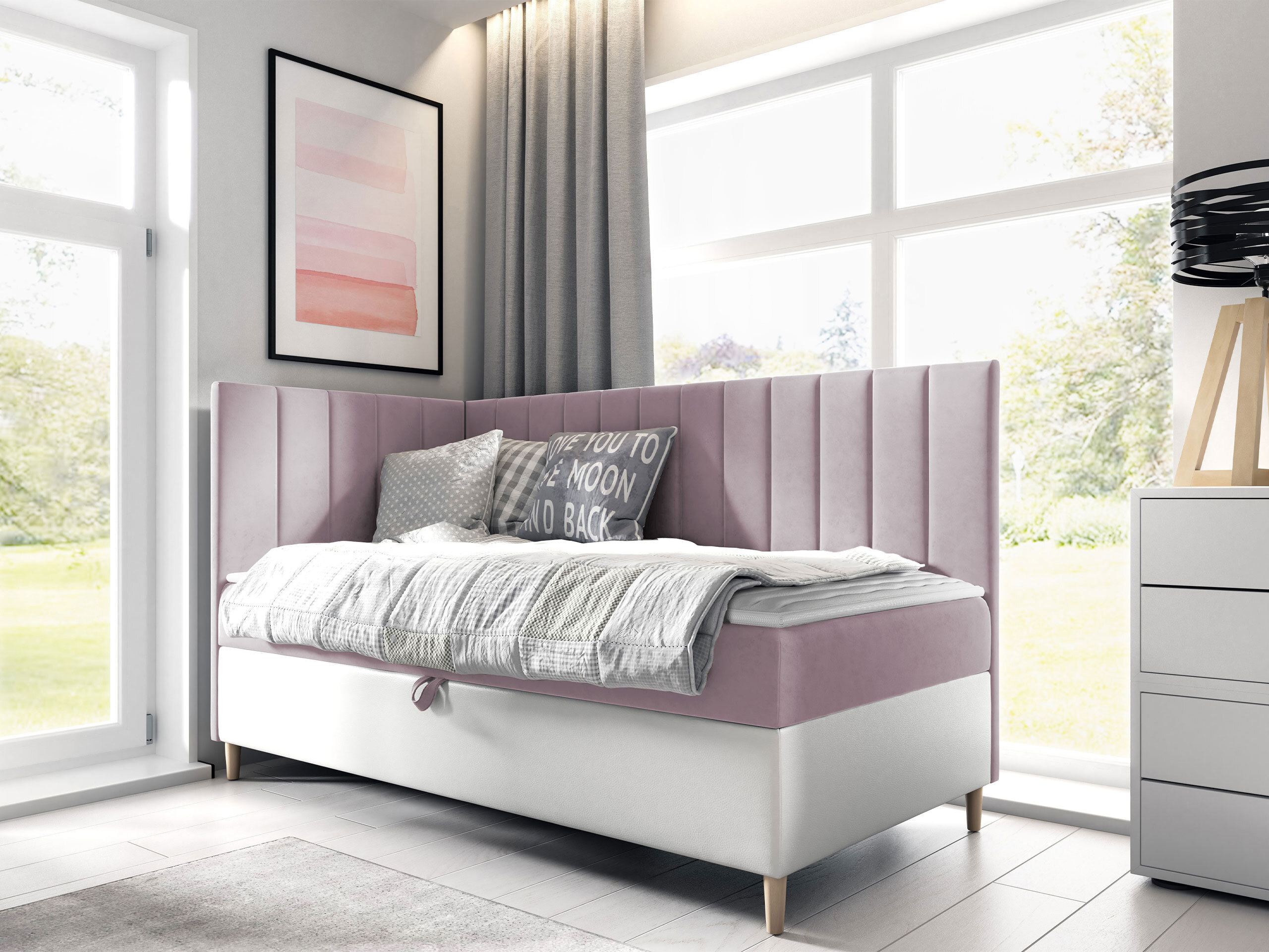 Continental bed Lucus (Soft 017 + Fresh 9)
