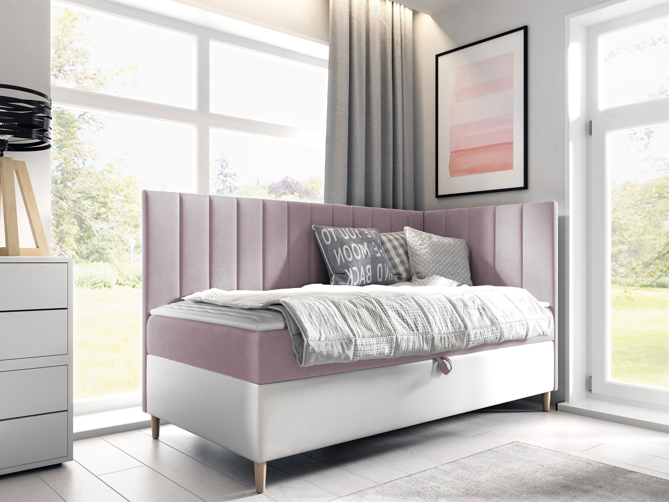 Continental bed Lucus (Soft 017 + Fresh 9)