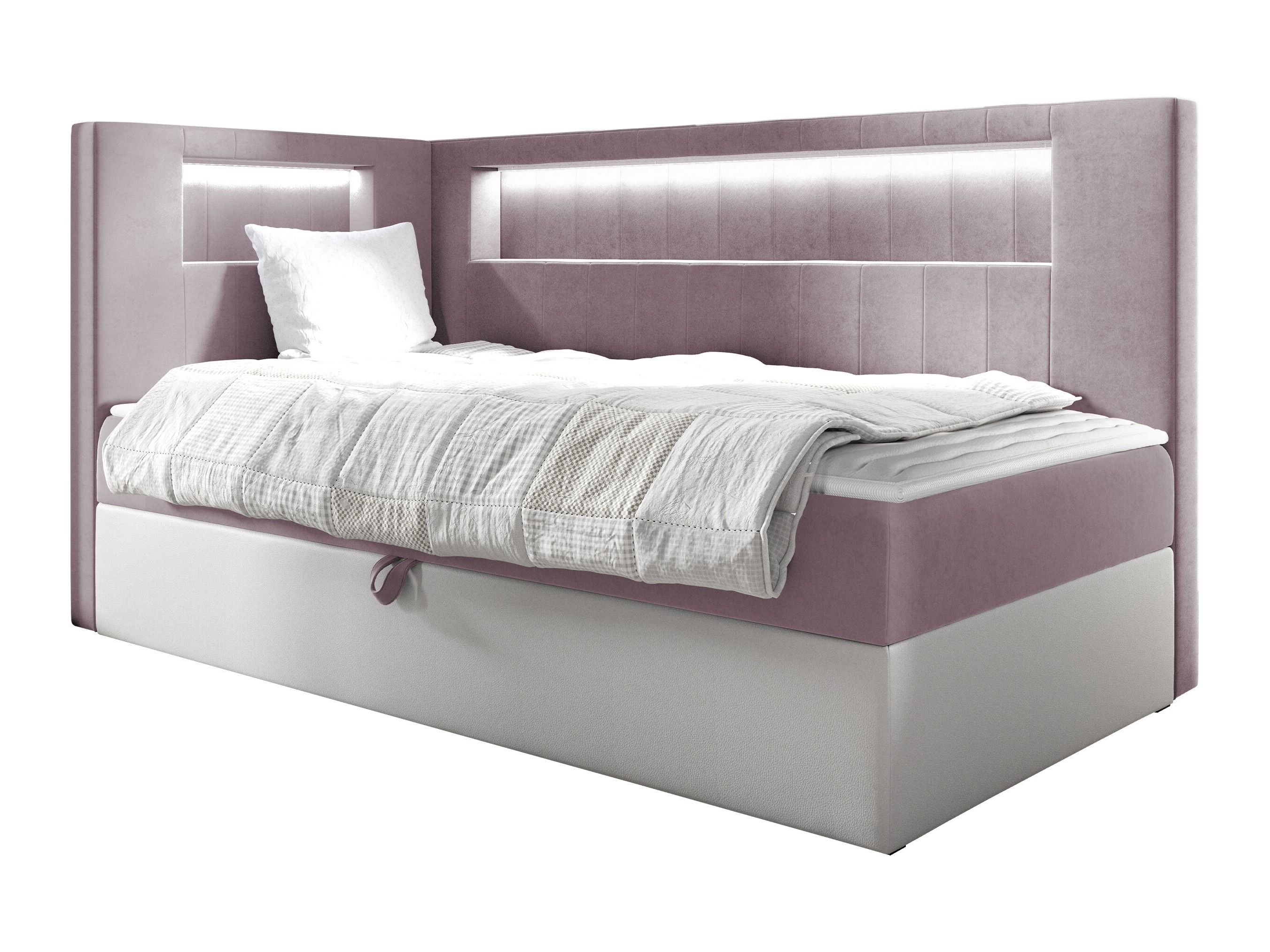 Continental bed Lucus VIII (Soft 017 + Fresh 9)