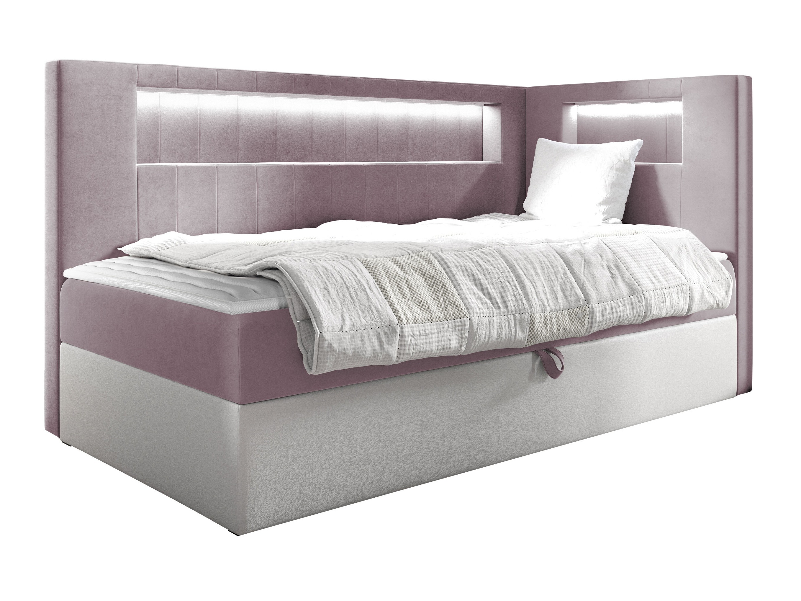 Continental bed Lucus VIII (Soft 017 + Fresh 9)