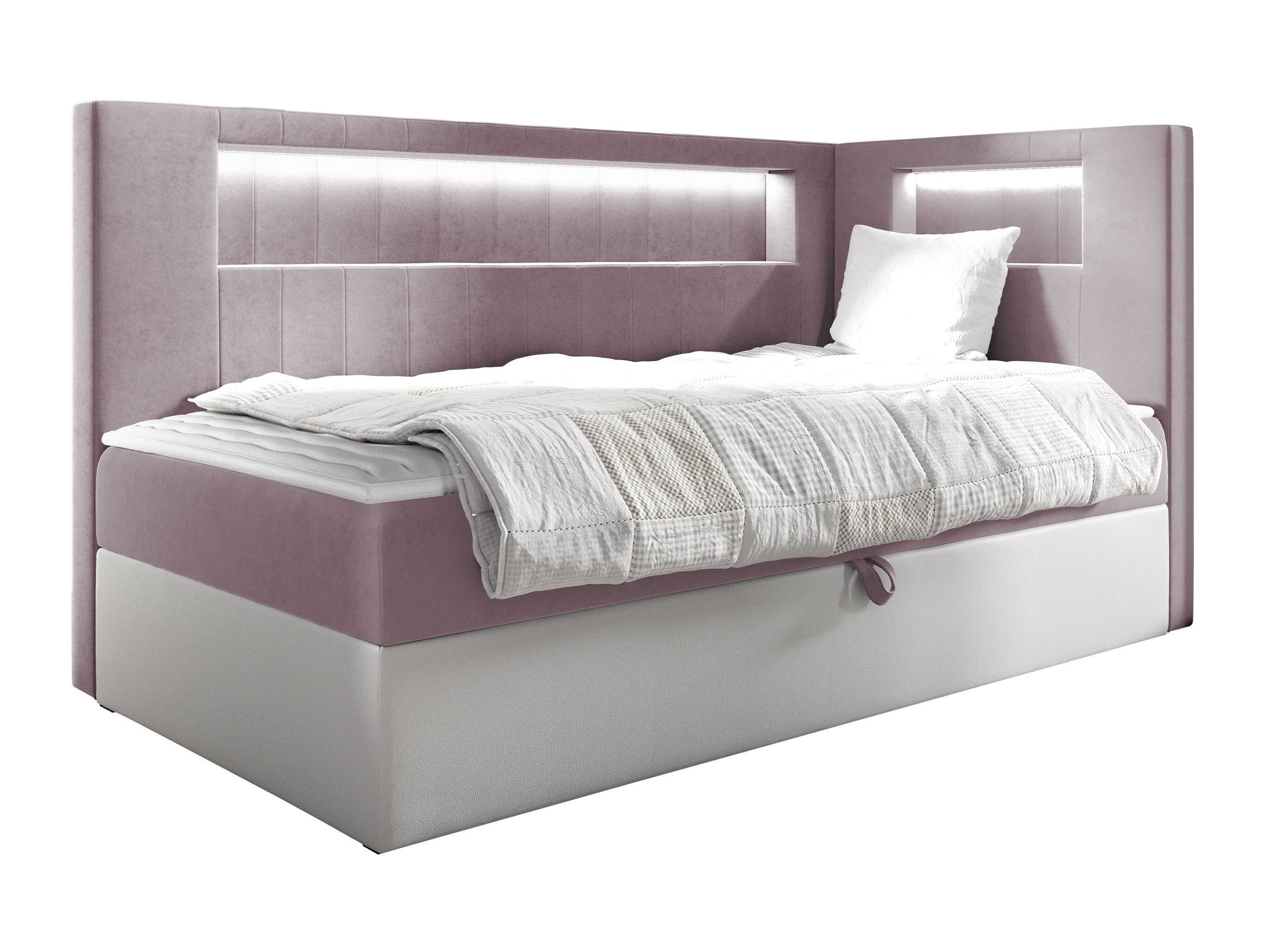 Continental bed Lucus VIII (Soft 017 + Fresh 9)