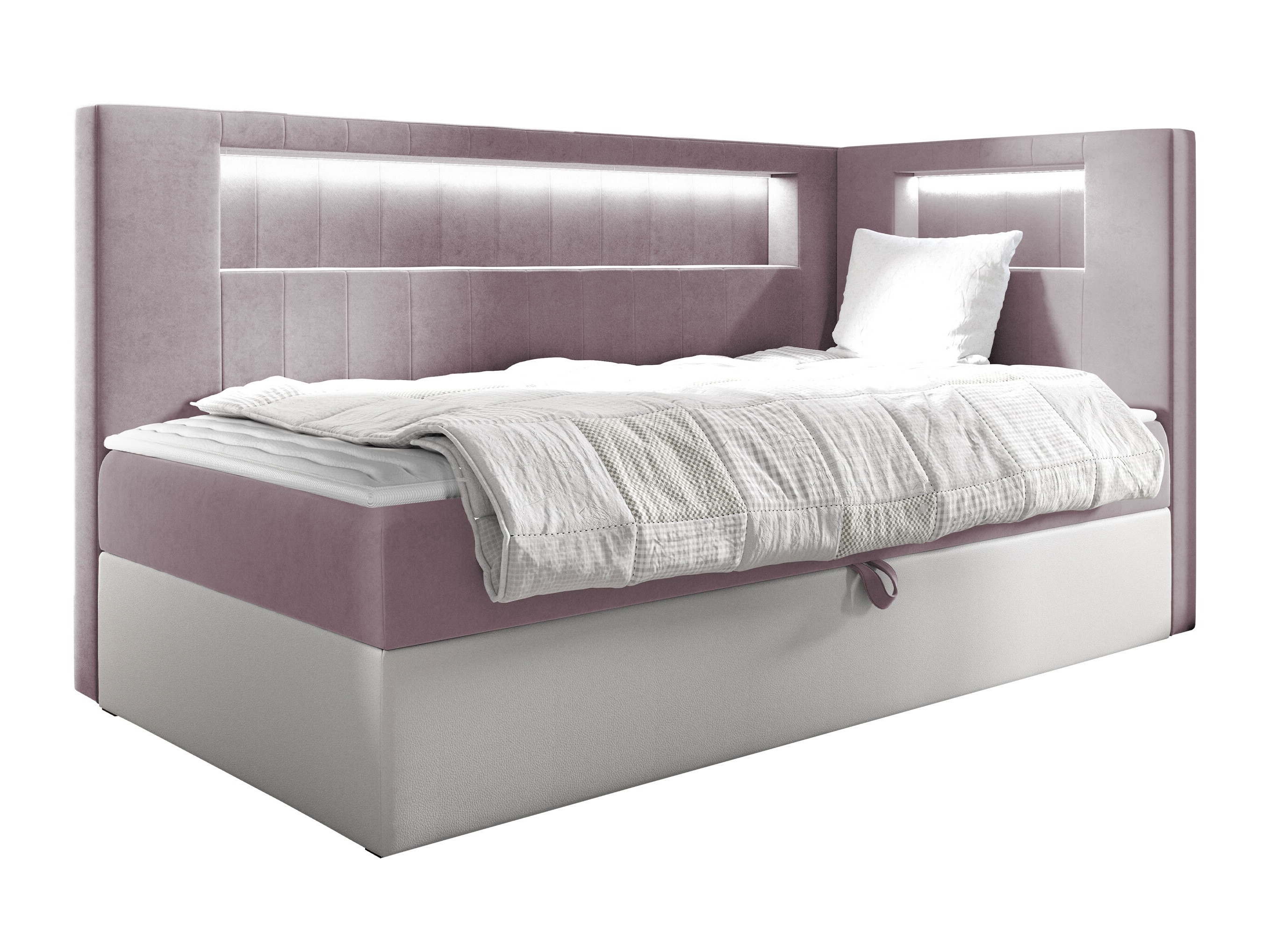 Continental bed Lucus VIII (Soft 017 + Fresh 9)