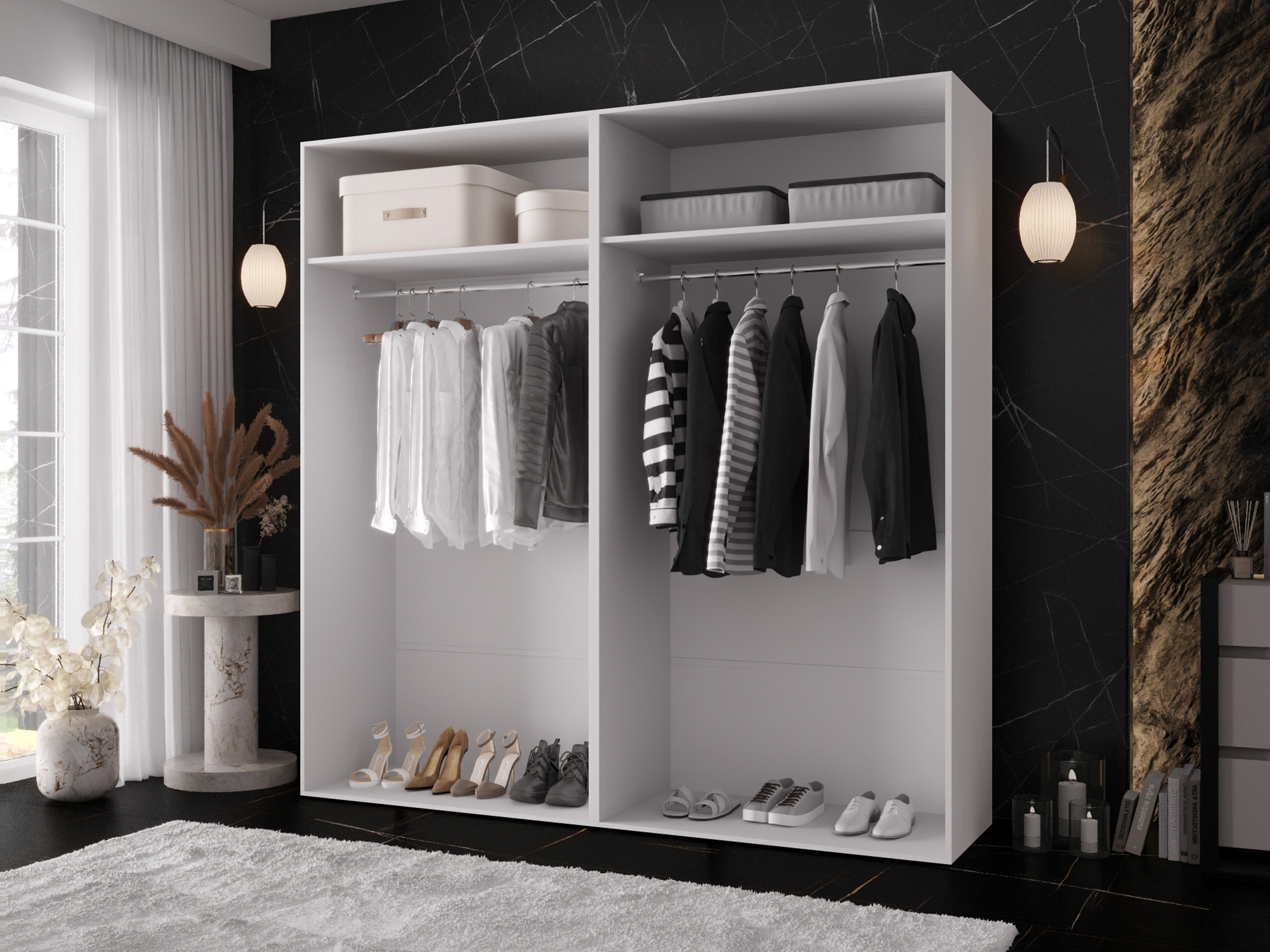 Wardrobe Hartford 640 (Artisan oak)