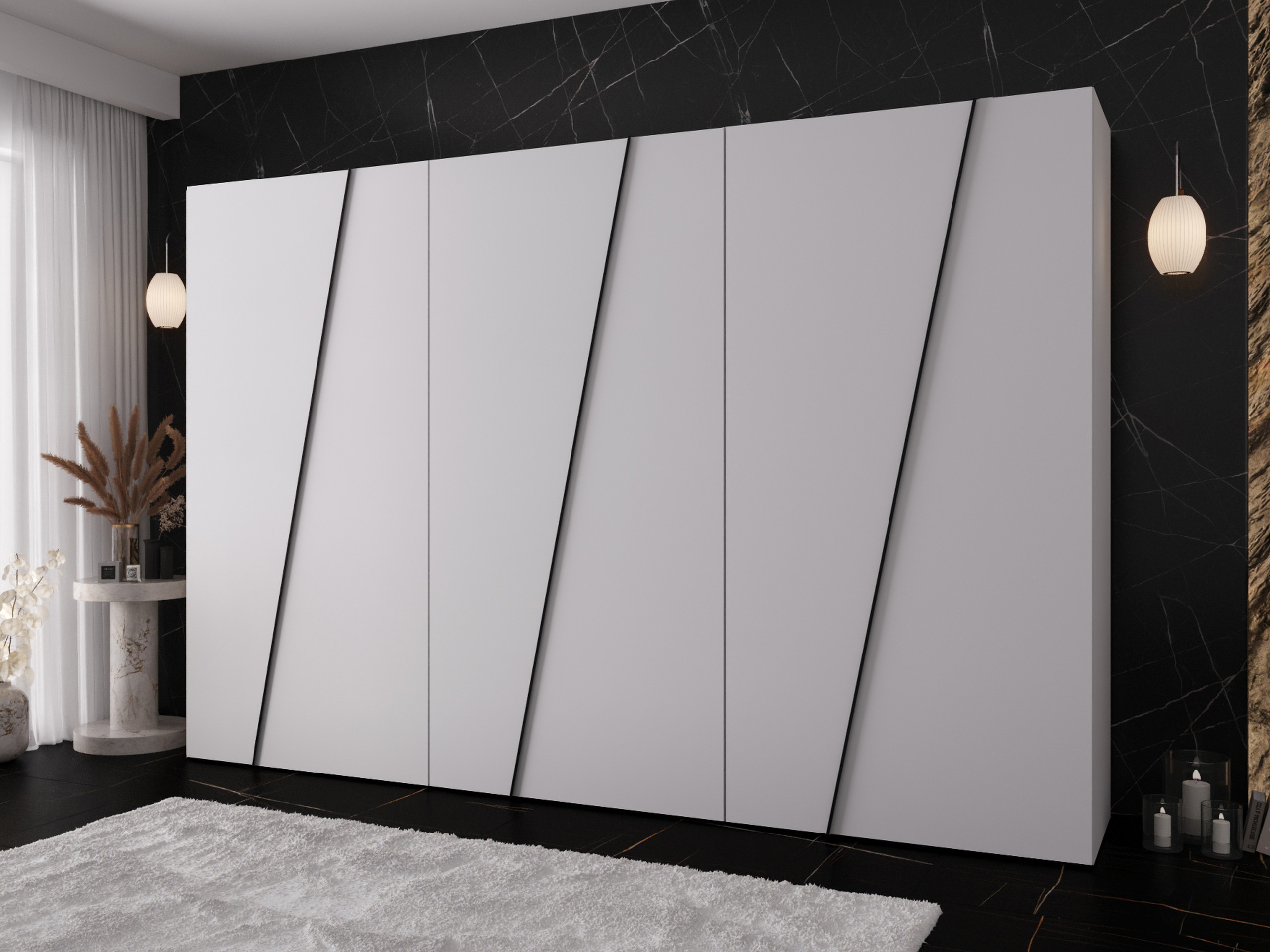 Wardrobe Hartford 641 (White)