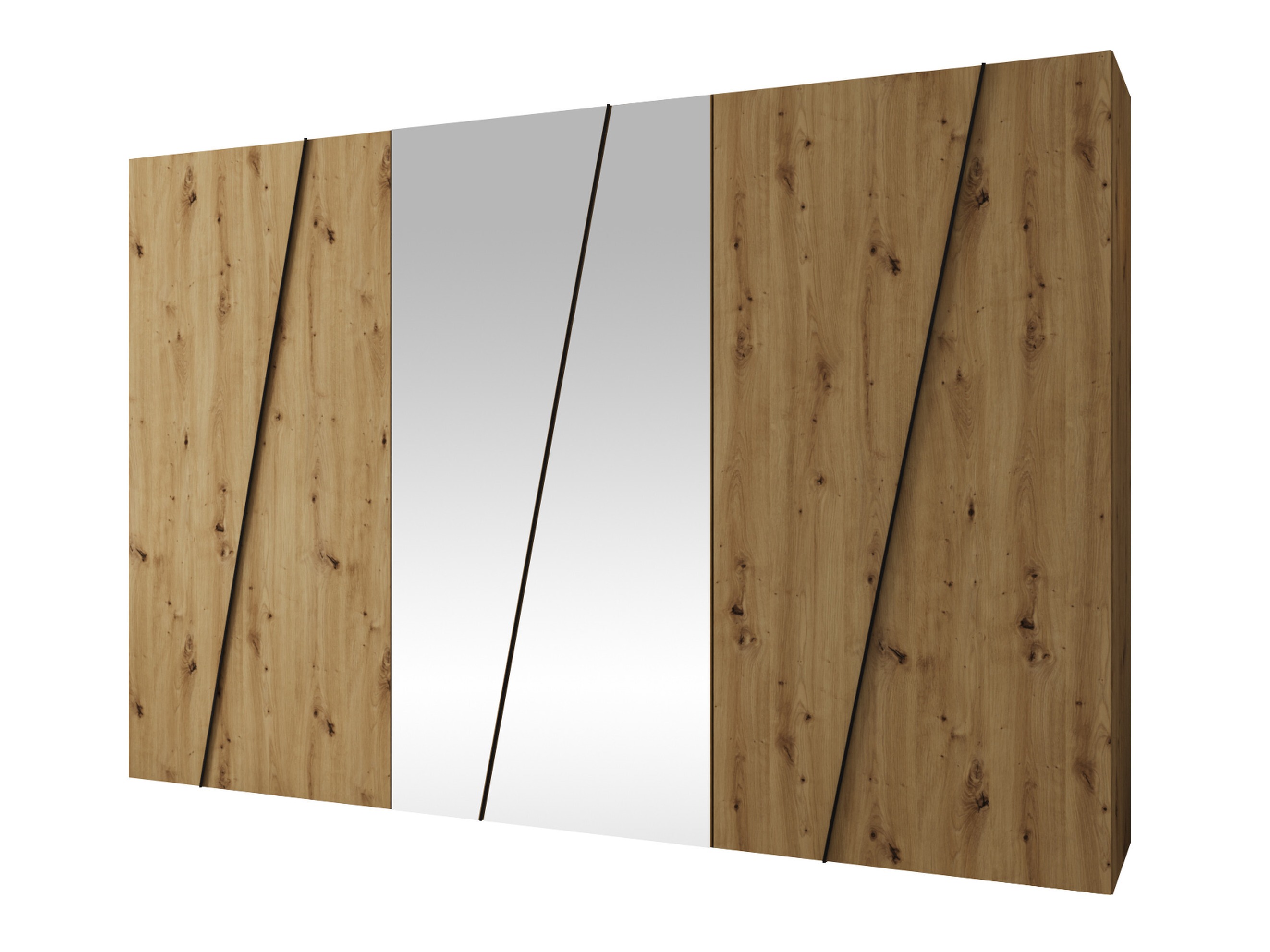 Wardrobe Hartford 642 (Artisan oak)
