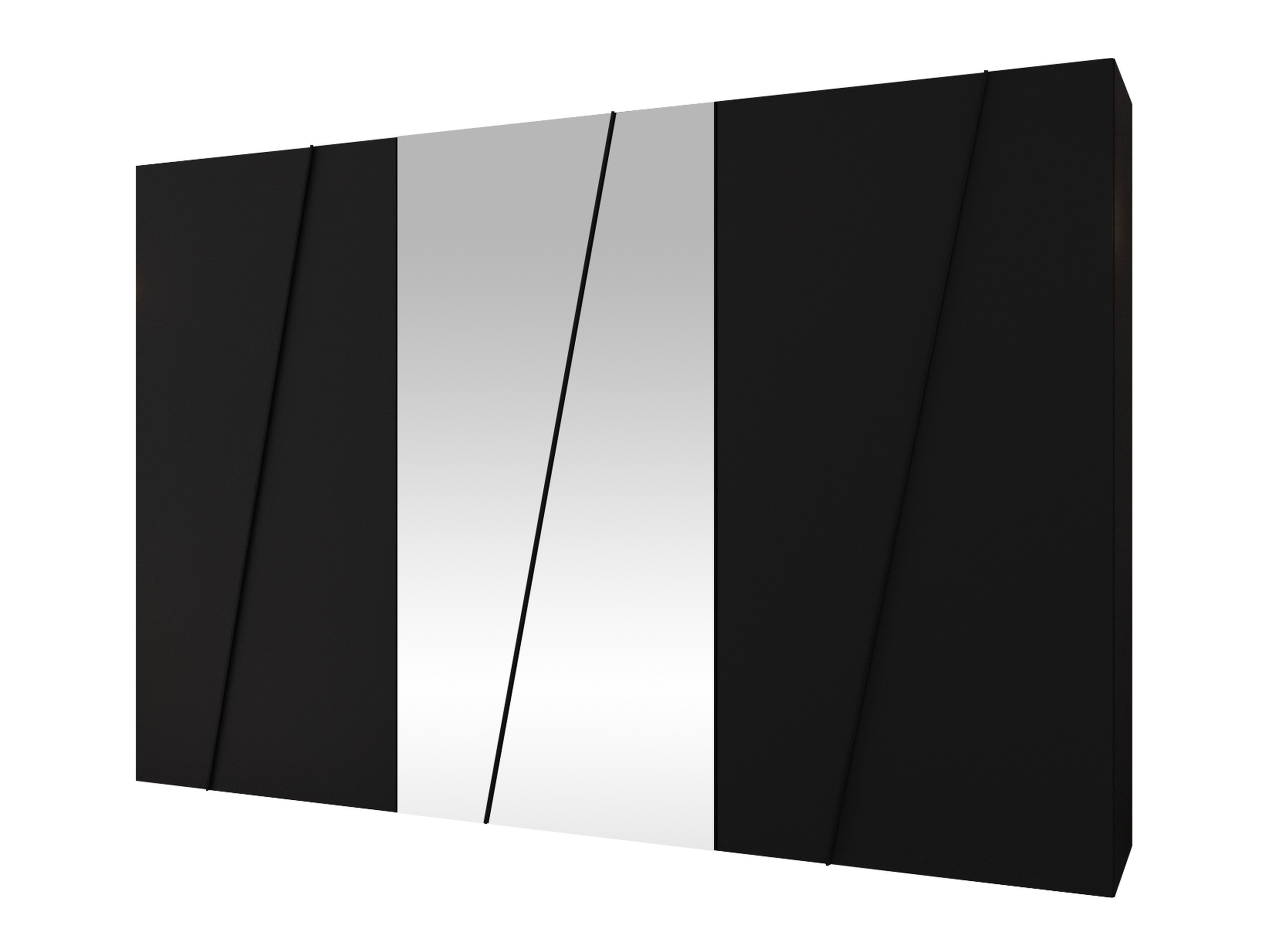 Wardrobe Hartford 642 (Black)