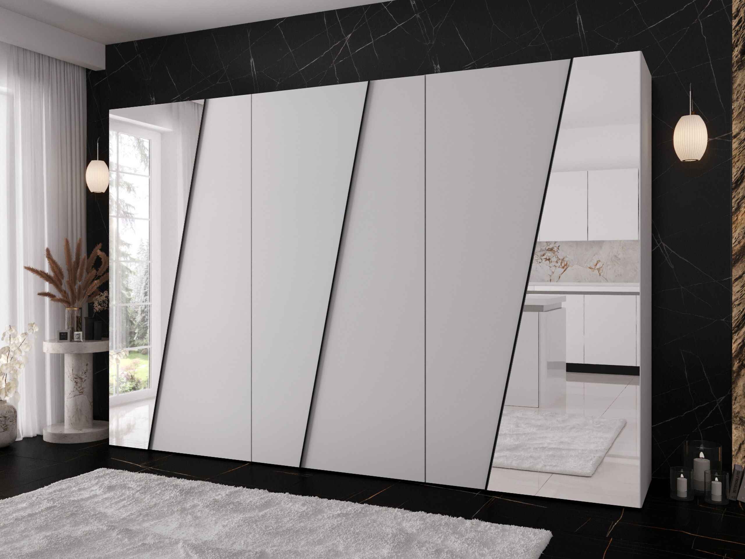 Wardrobe Hartford 642 (White)