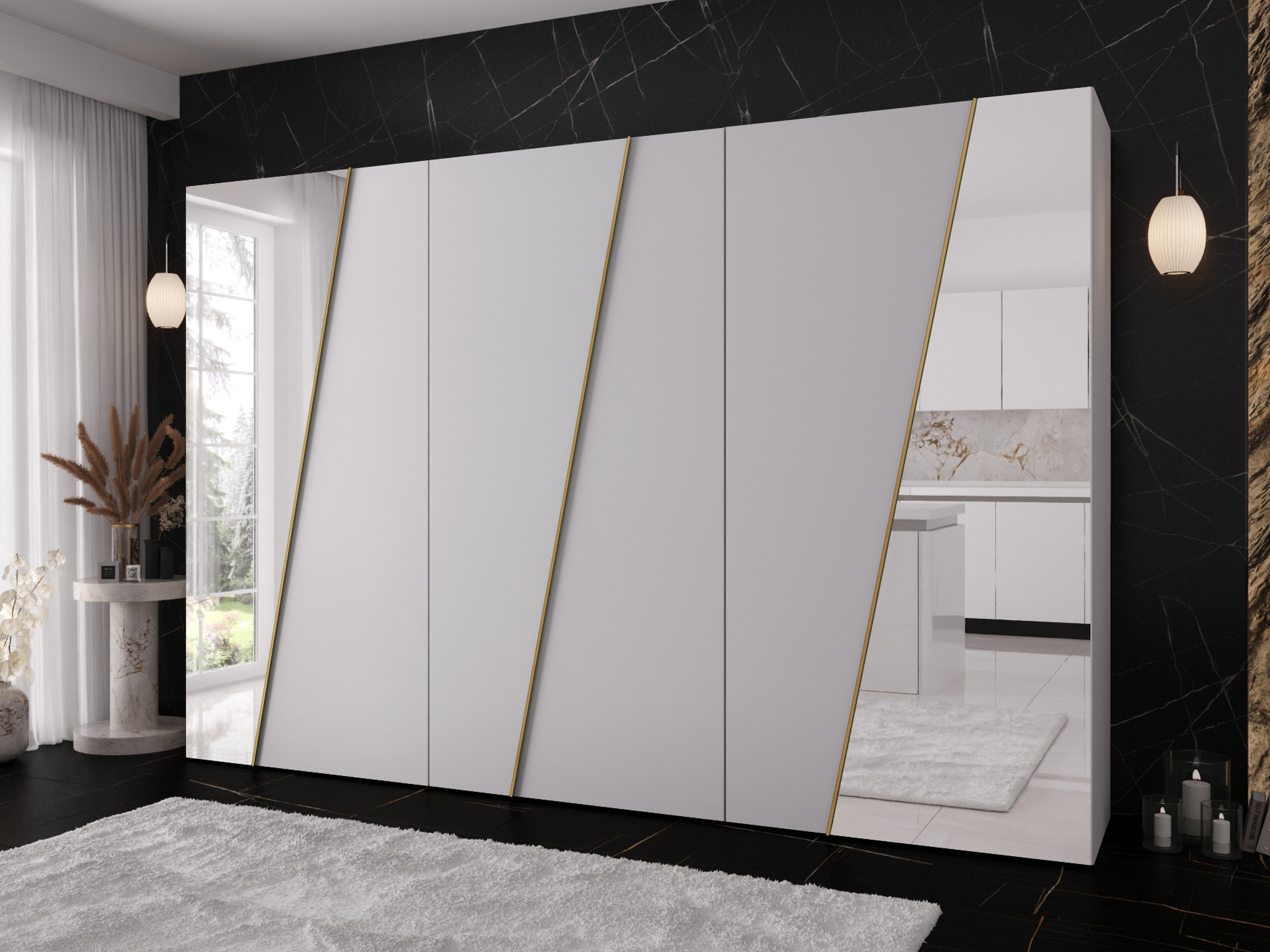 Wardrobe Hartford 642 (White)