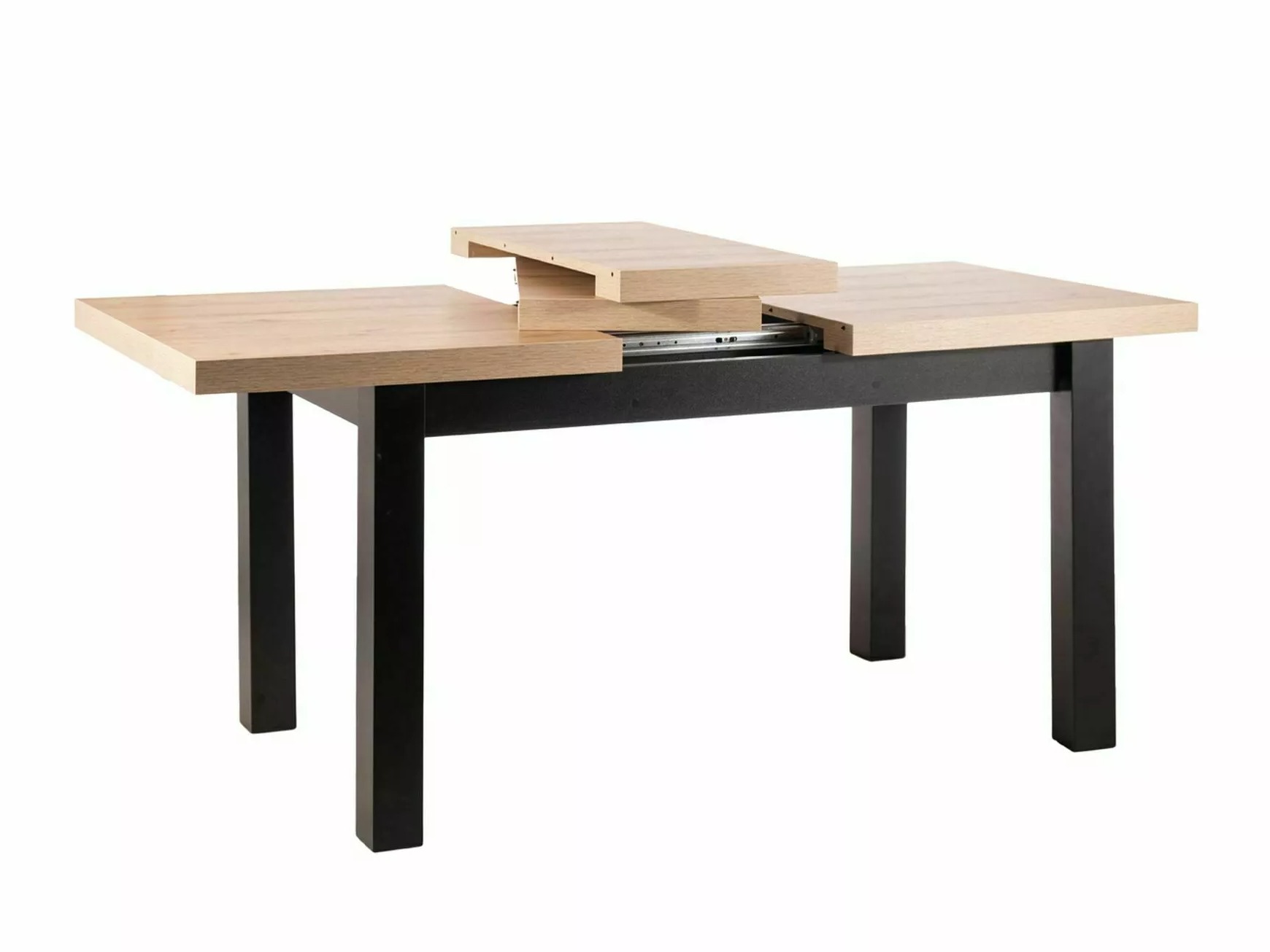 Table Detroit 976 (Black + Artisan oak)