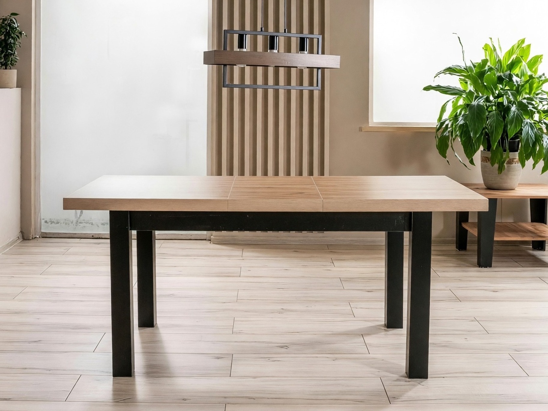Table Detroit 976 (Black + Artisan oak)