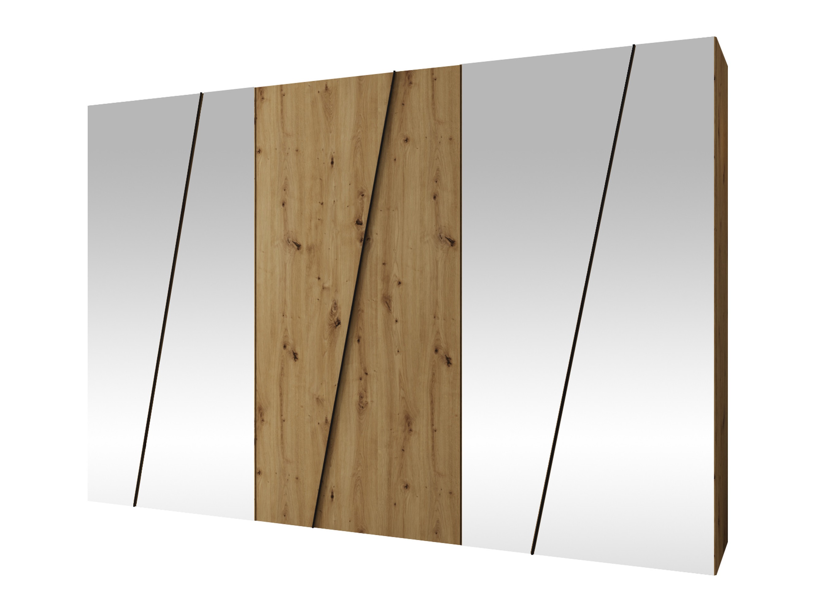 Wardrobe Hartford 643 (Artisan oak)