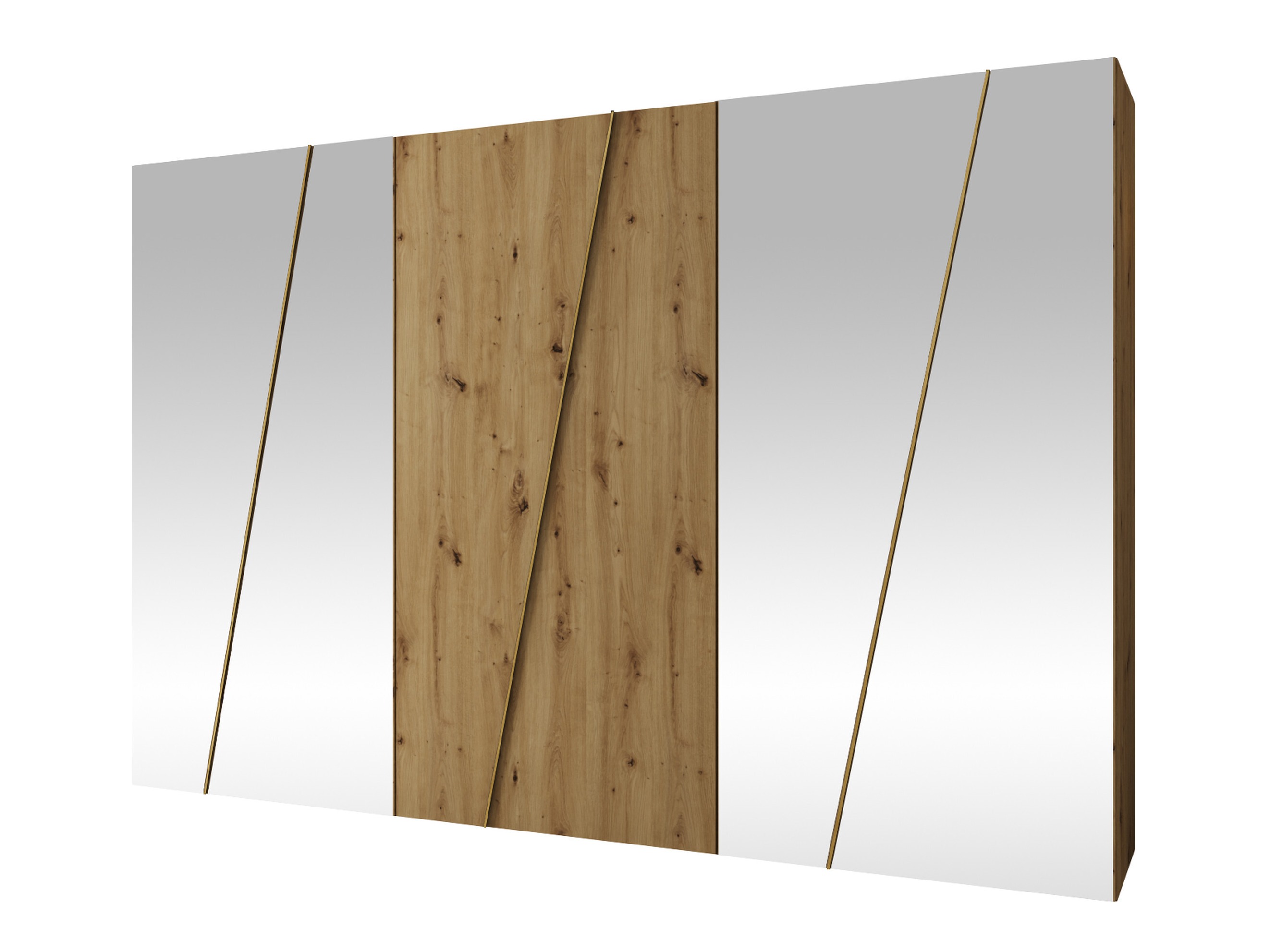 Wardrobe Hartford 643 (Artisan oak)