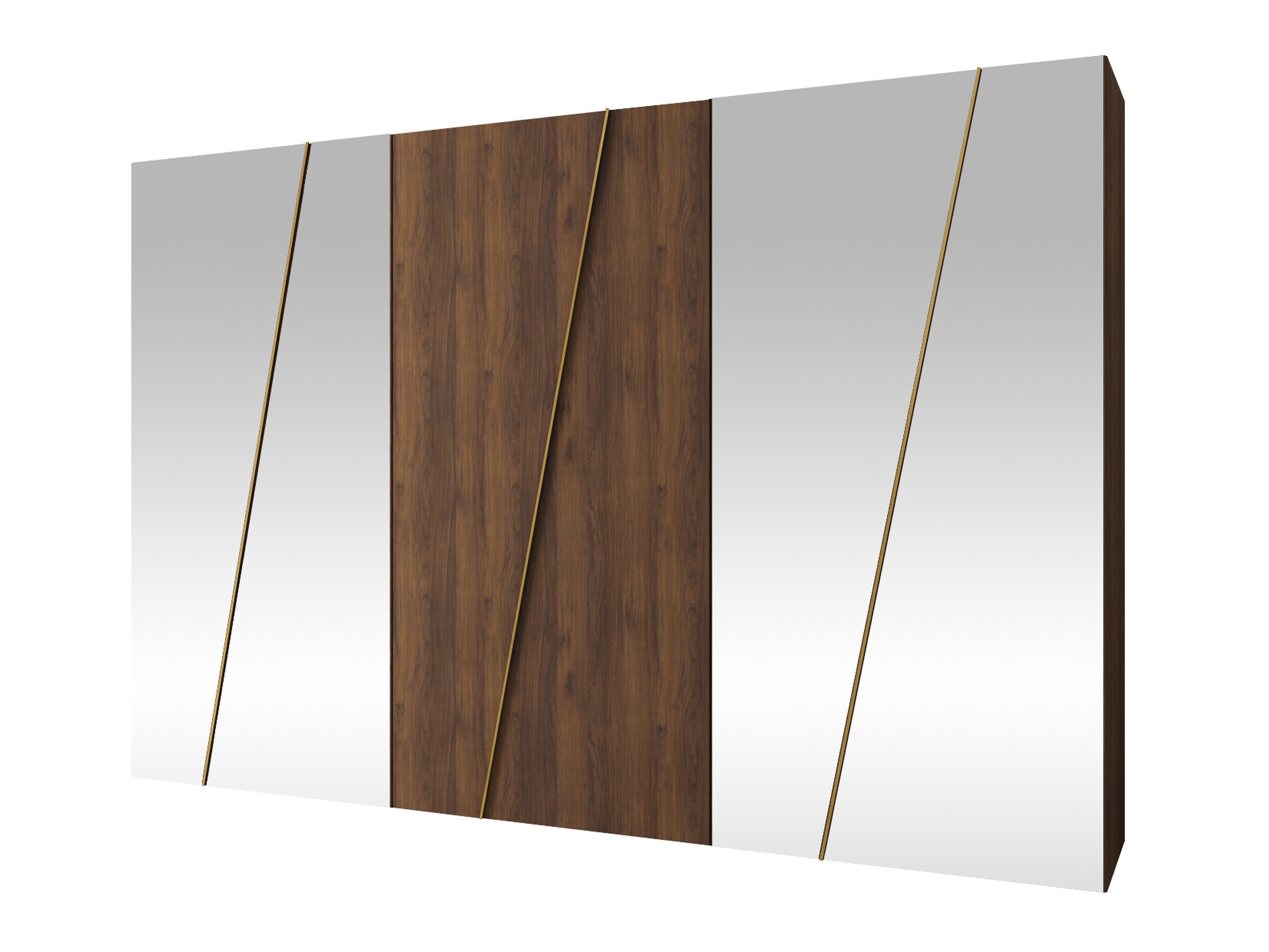 Wardrobe Hartford 643 (Walnut)