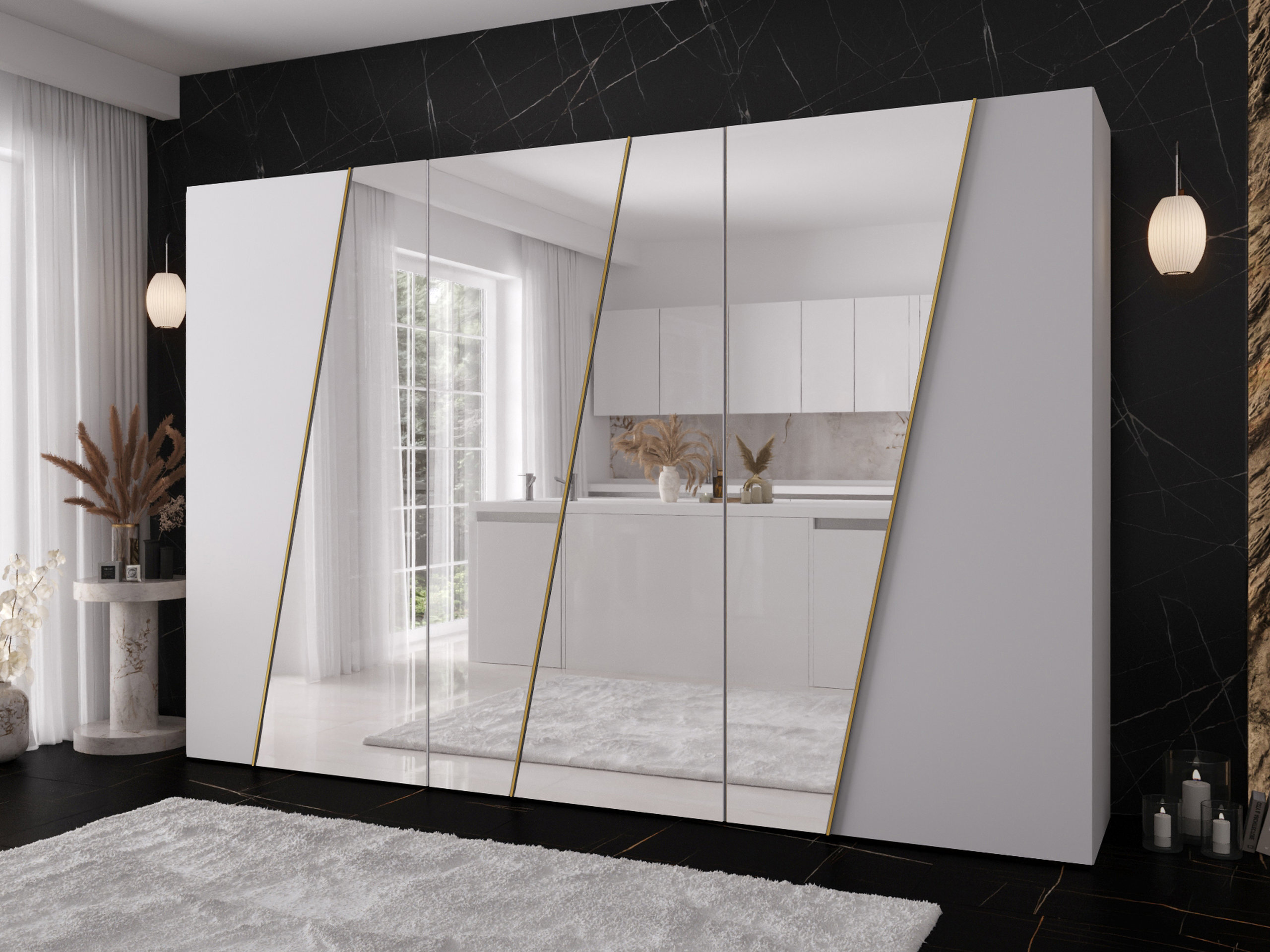 Wardrobe Hartford 643 (White)