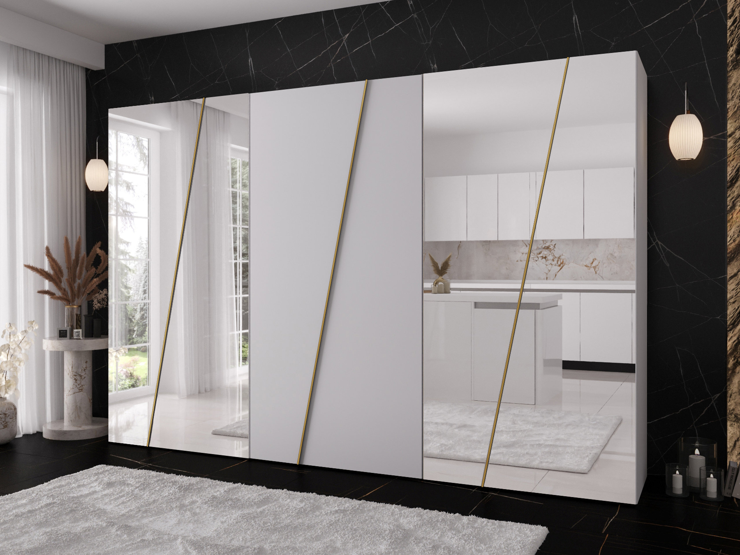 Wardrobe Hartford 643 (White)