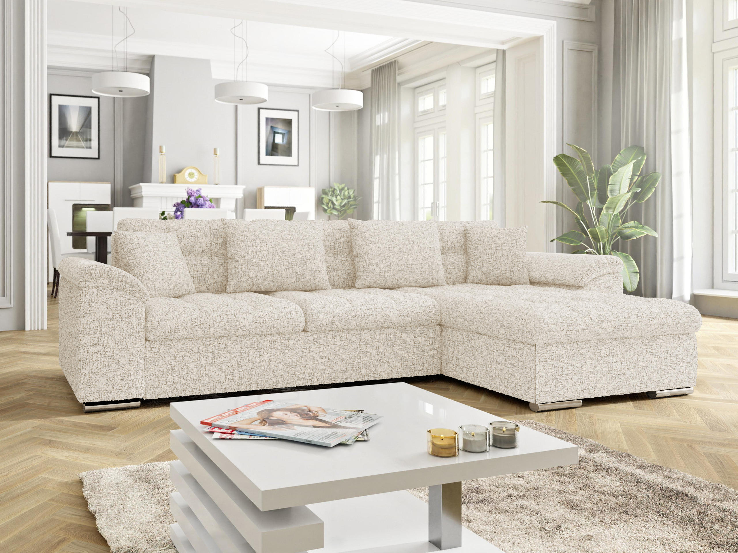 Corner sofa Comfivo Mica (Bella 05)