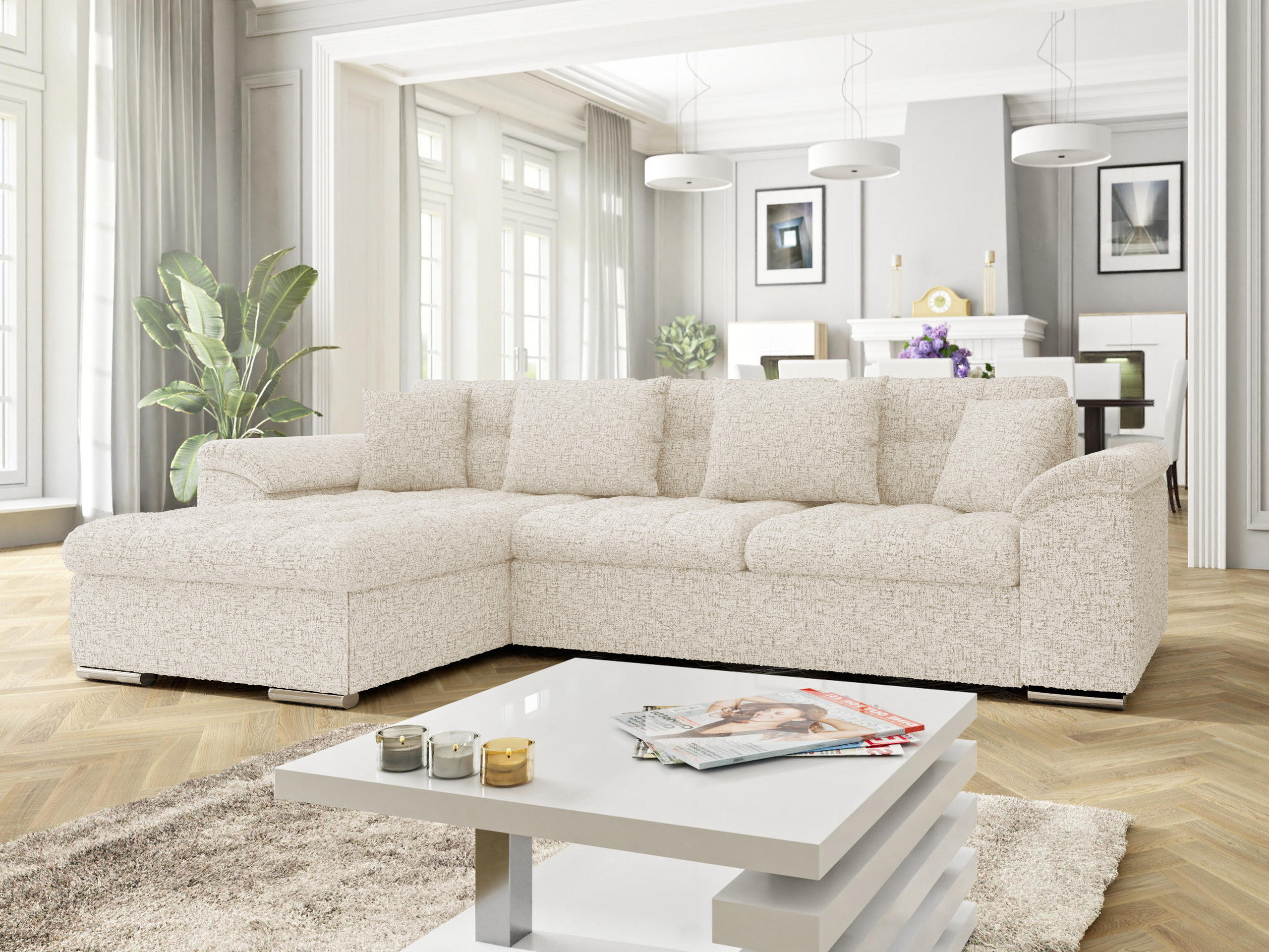 Corner sofa Comfivo Mica (Bella 05)