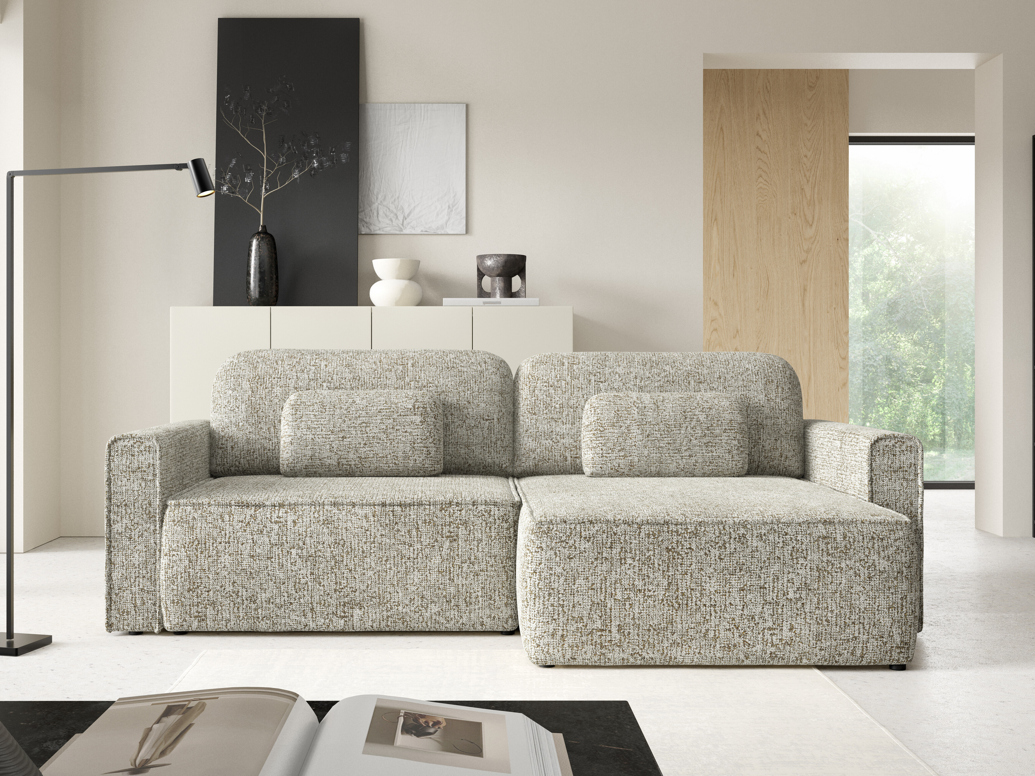 Corner sofa Franklin 223 (Bella 15)