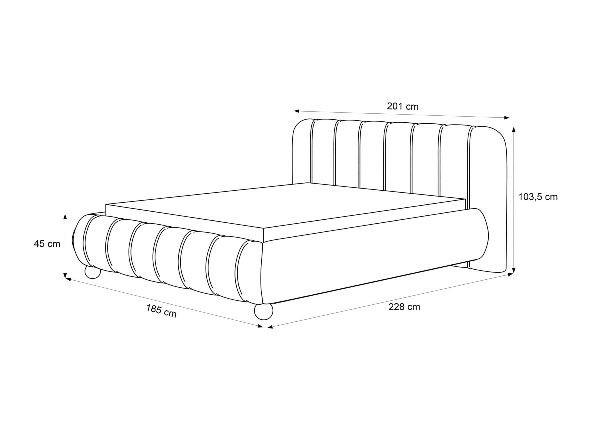 Bed Martinez 135 (Fredo 20)
