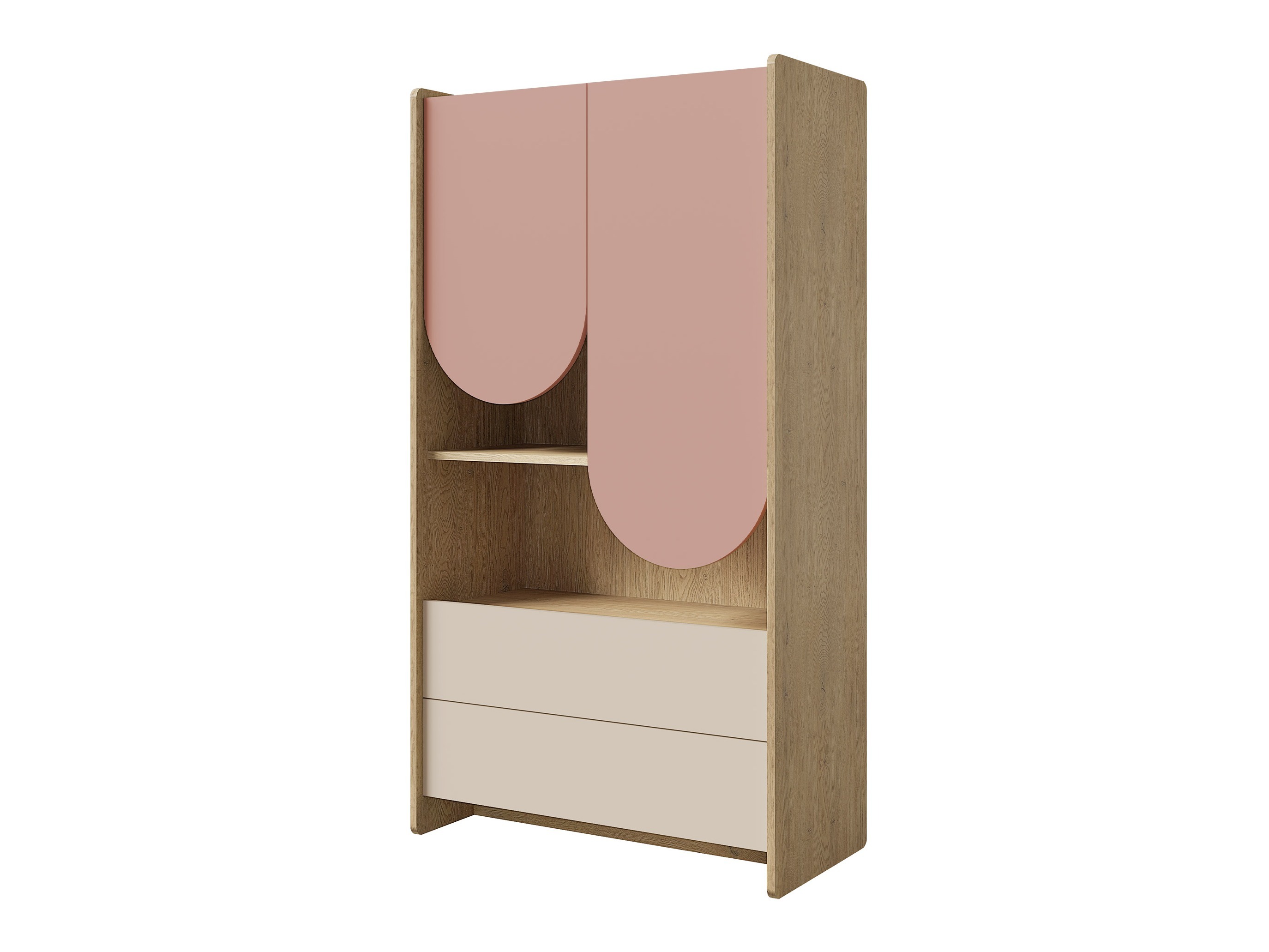 Bookcase Fivelbi 105 (Pink)