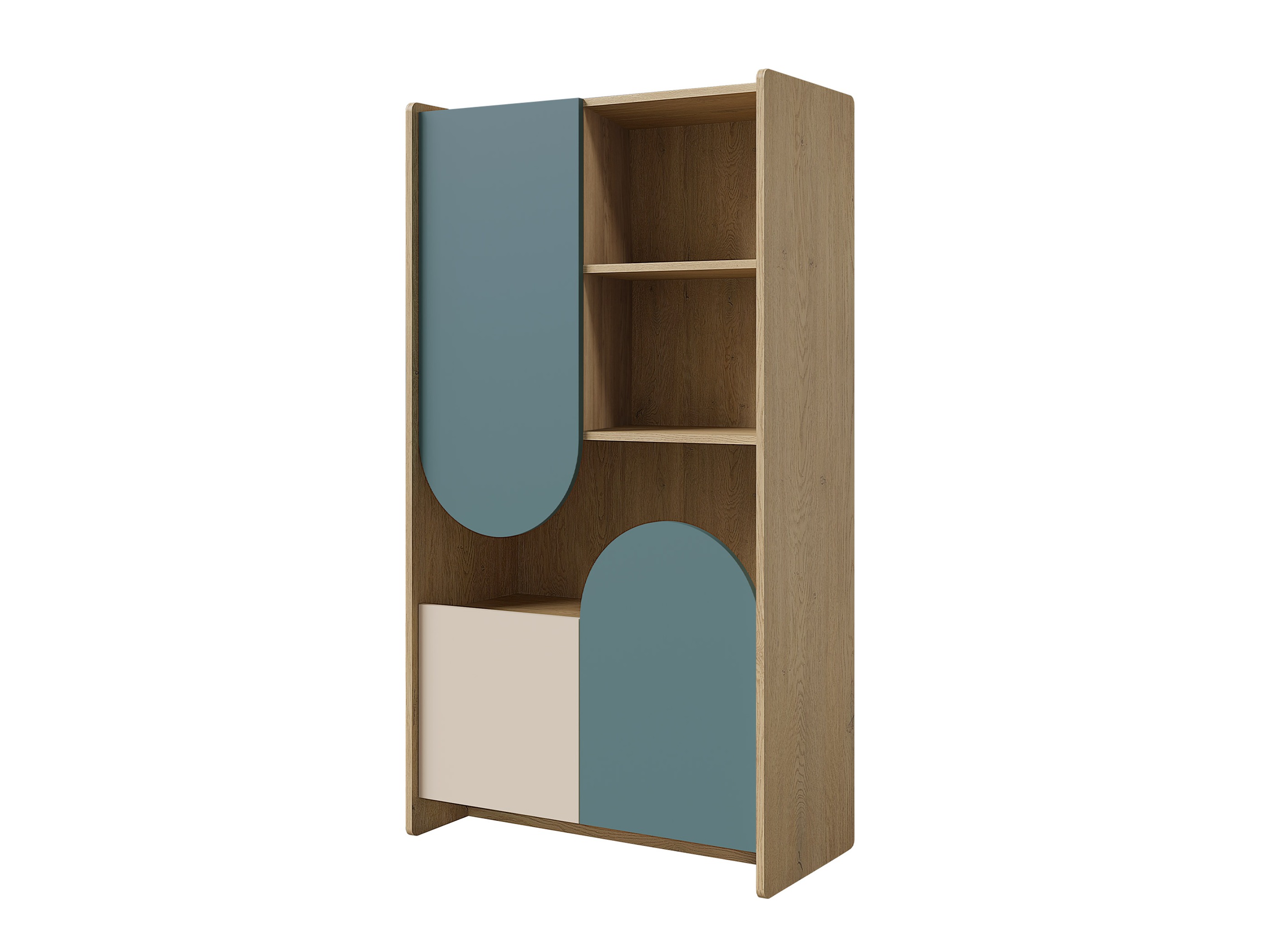 Bookcase Fivelbi 106 (Blue)