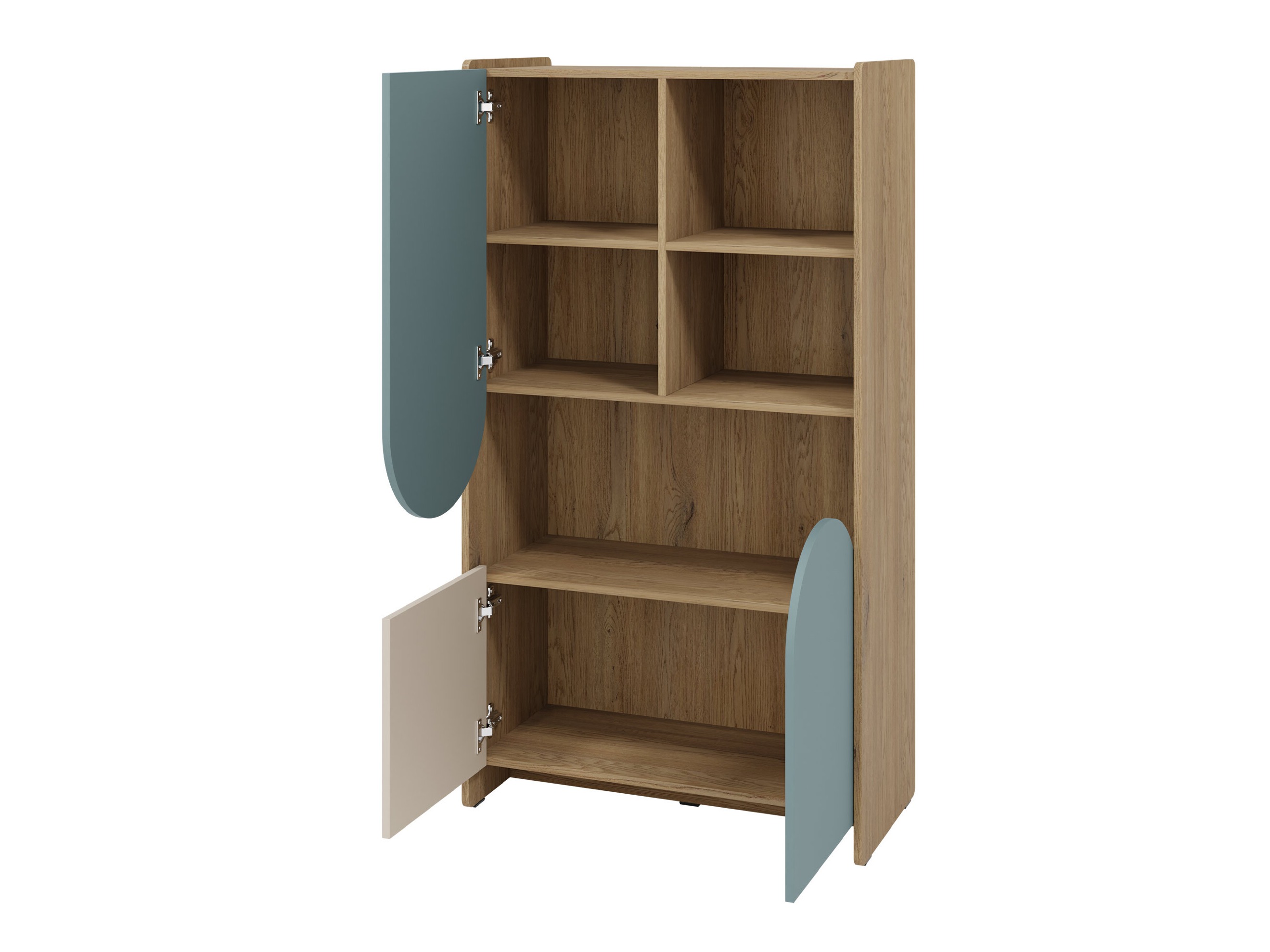 Bookcase Fivelbi 106 (Blue)