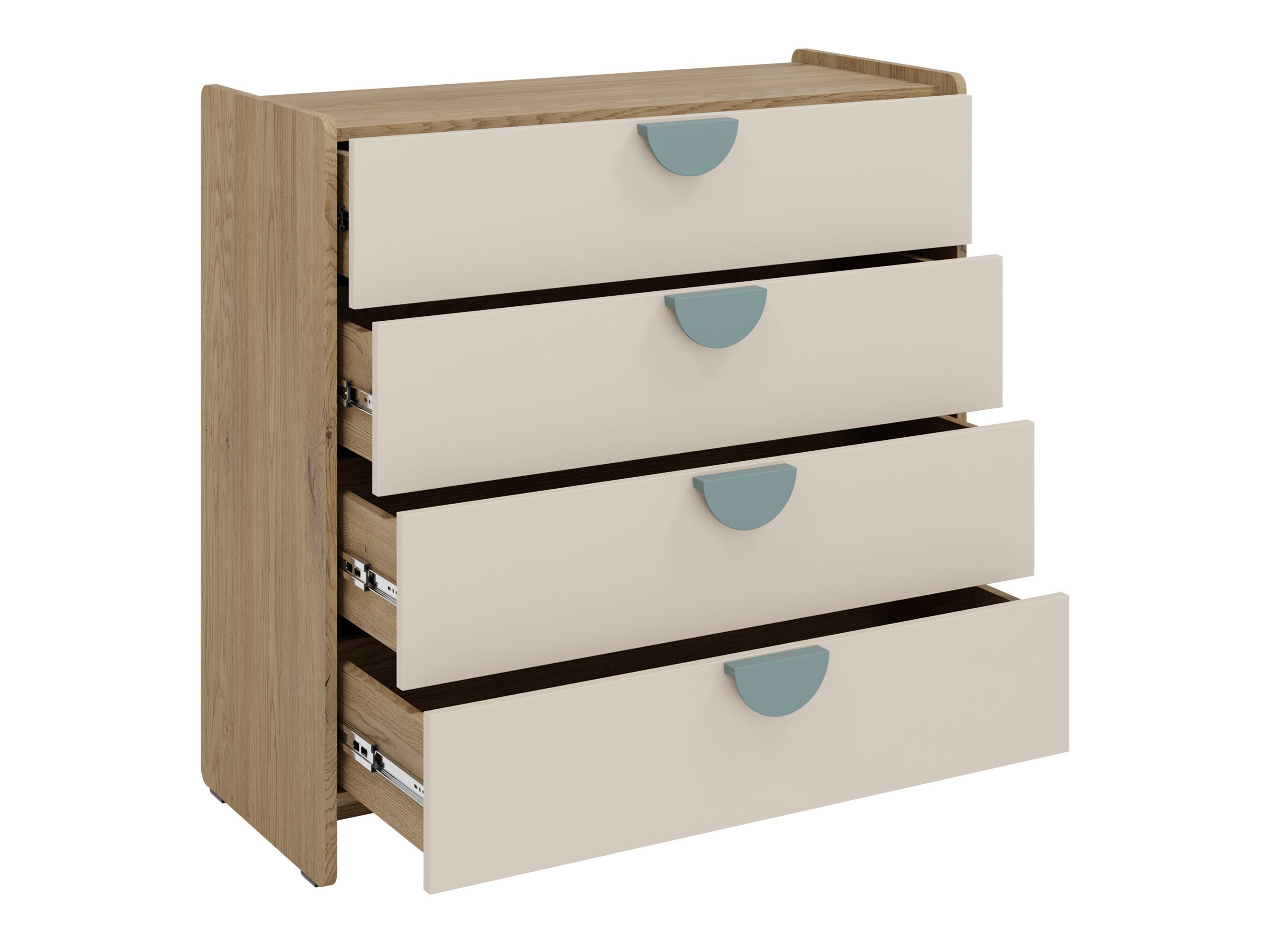 Chest of drawers Fivelbi 109 (Blue)