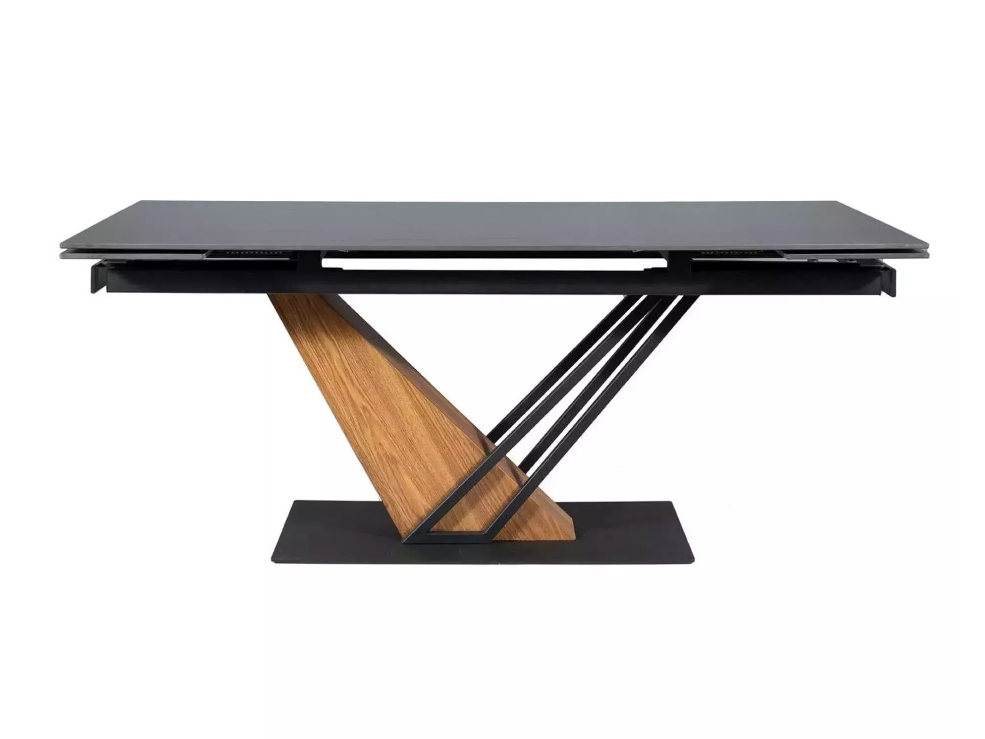 Table Detroit 996 (Black marble + Oak)