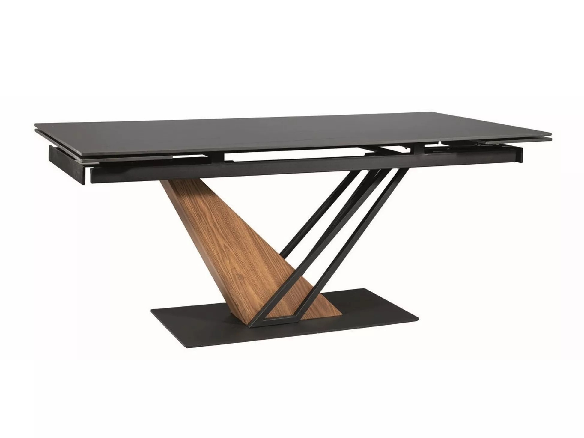 Table Detroit 996 (Black marble + Oak)