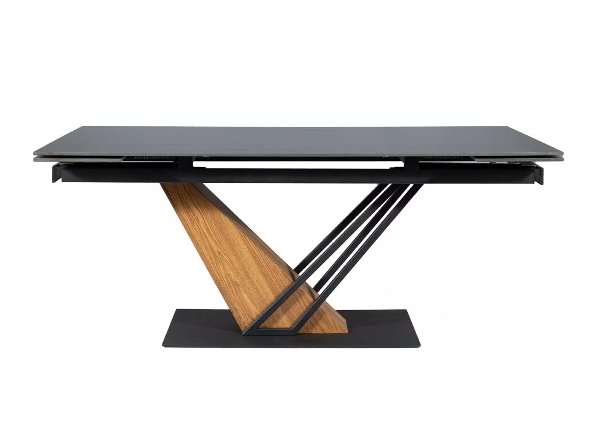 Table Detroit 996 (Black marble + Oak)