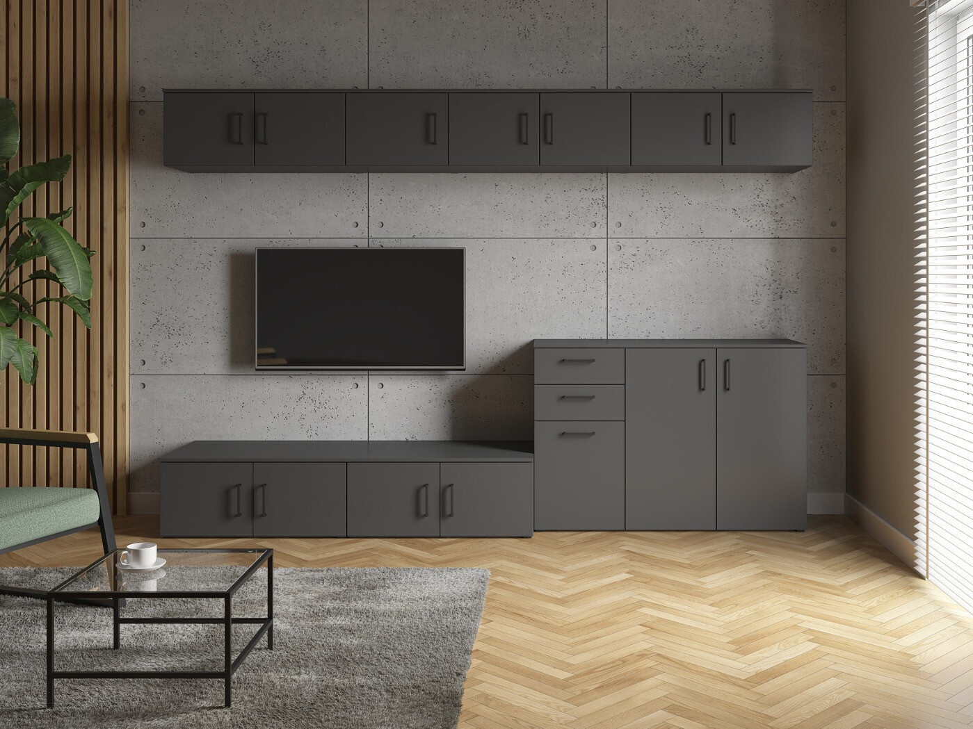 Sideboard Fenopha 149 (Graphite)