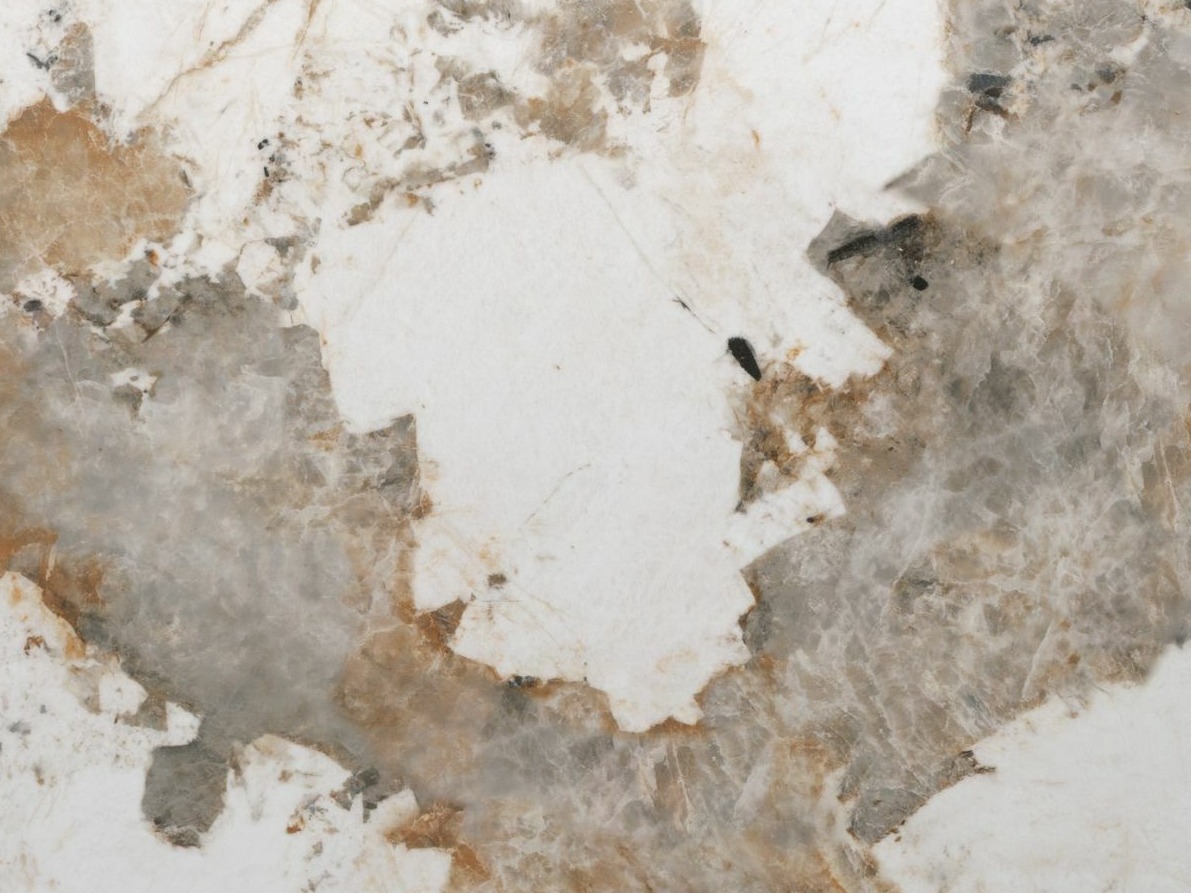 Table Detroit 998 (White marble + Black)