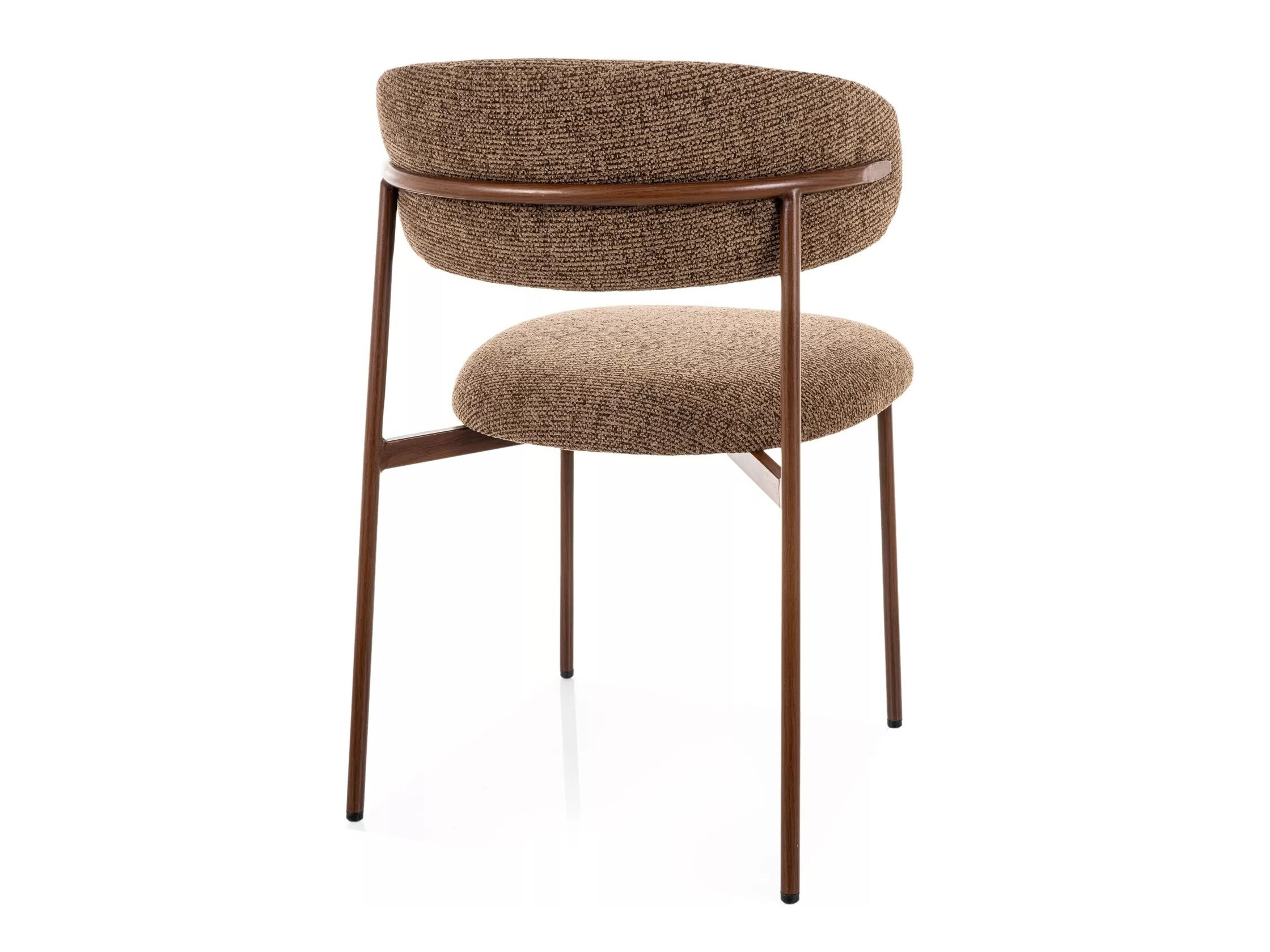 Chair Detroit 802 (Brown + Walnut)
