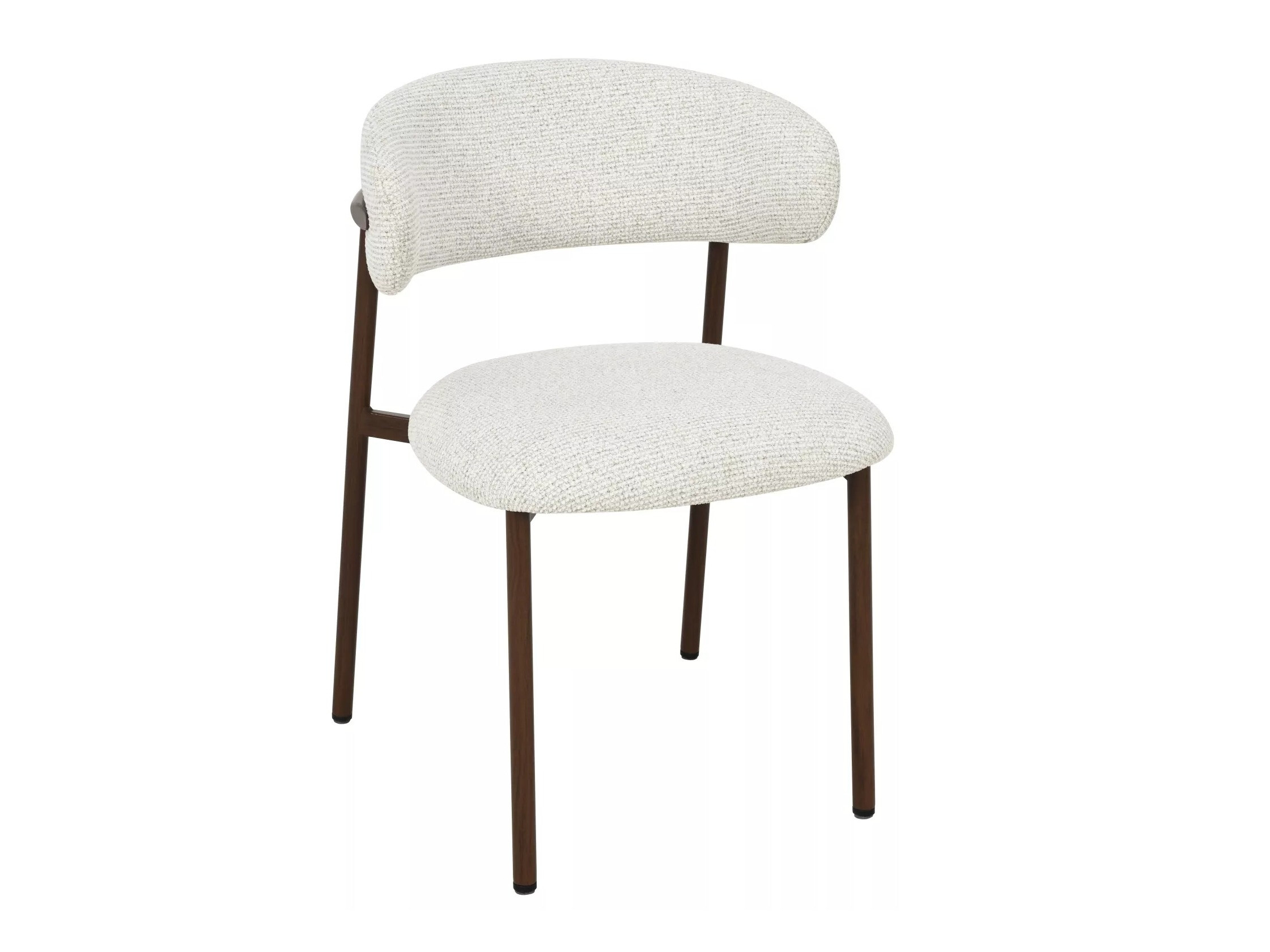 Chair Detroit 802 (Light beige + Walnut)