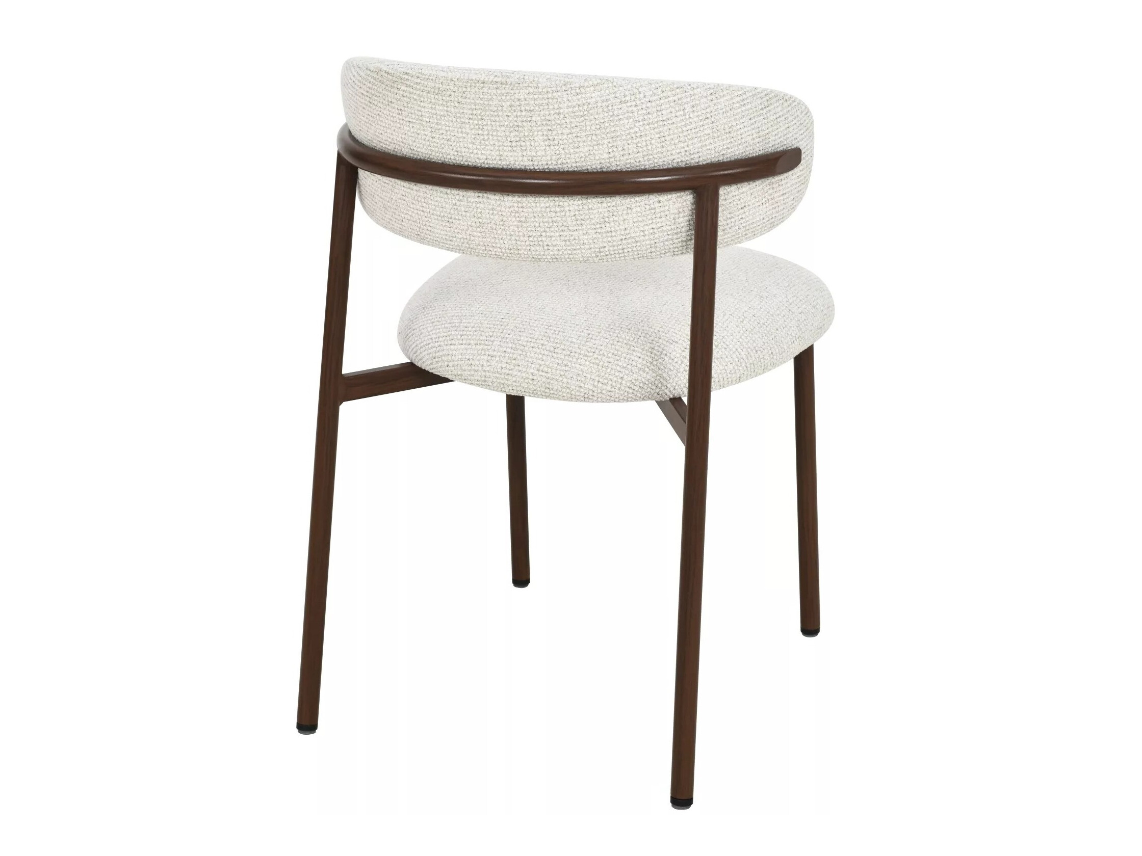 Chair Detroit 802 (Light beige + Walnut)