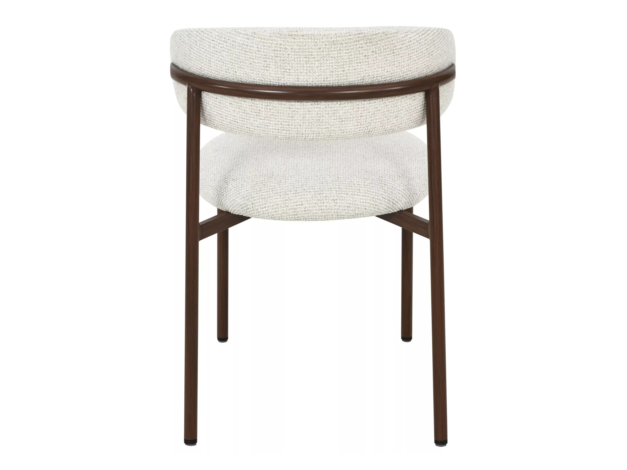Chair Detroit 802 (Light beige + Walnut)