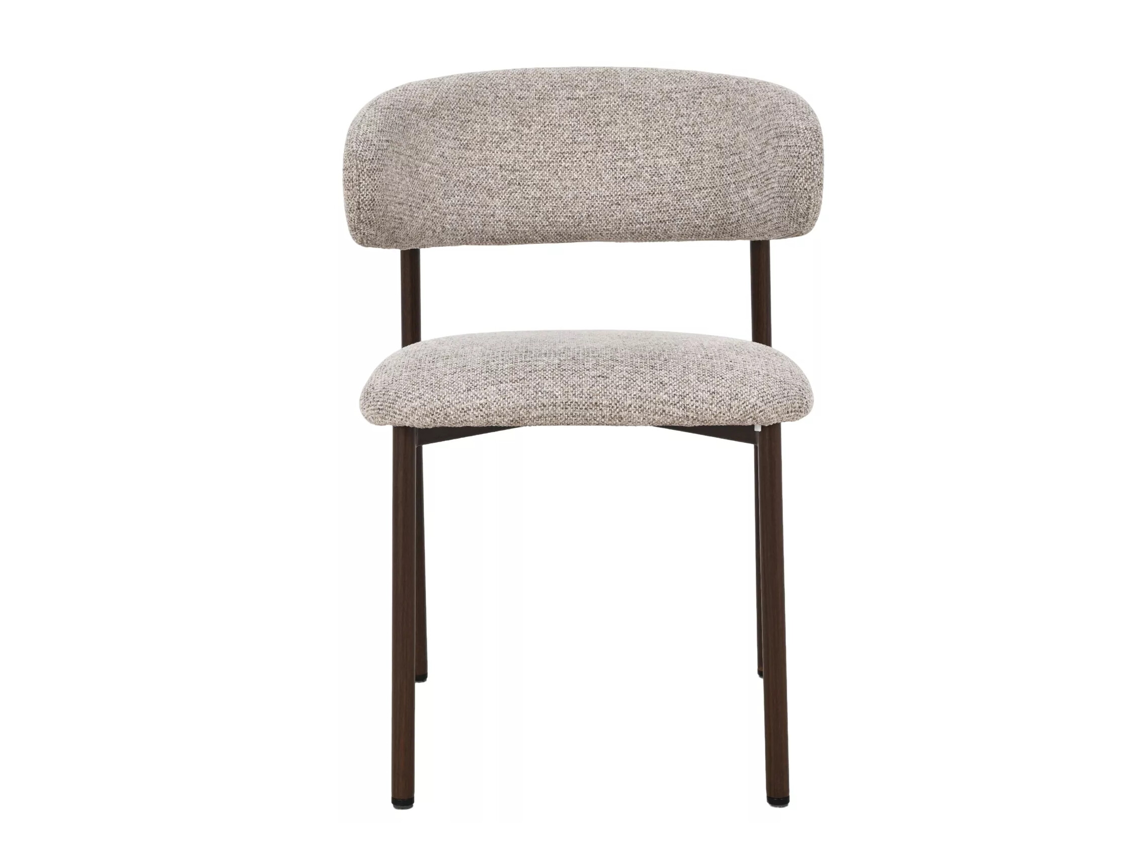 Chair Detroit 802 (Taupe + Walnut)