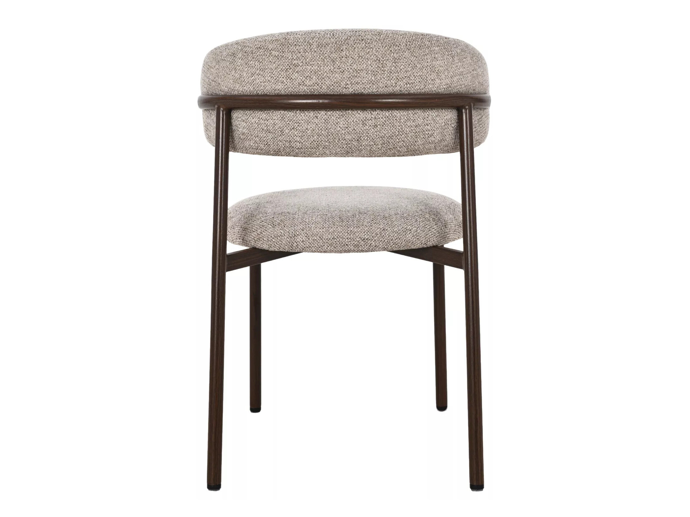 Chair Detroit 802 (Taupe + Walnut)