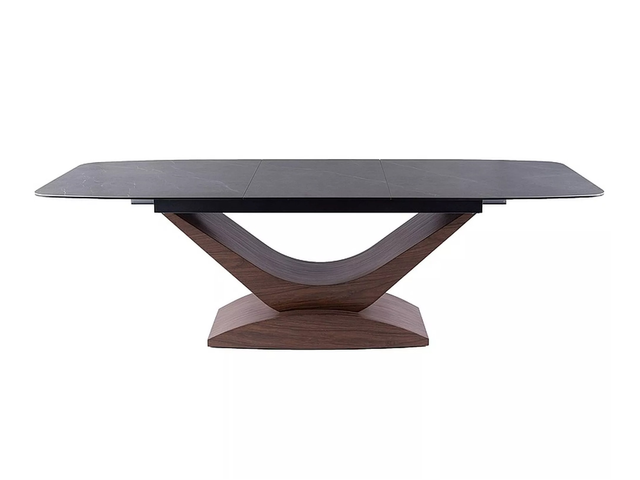 Table Detroit 1001 (Walnut + Grey marble)