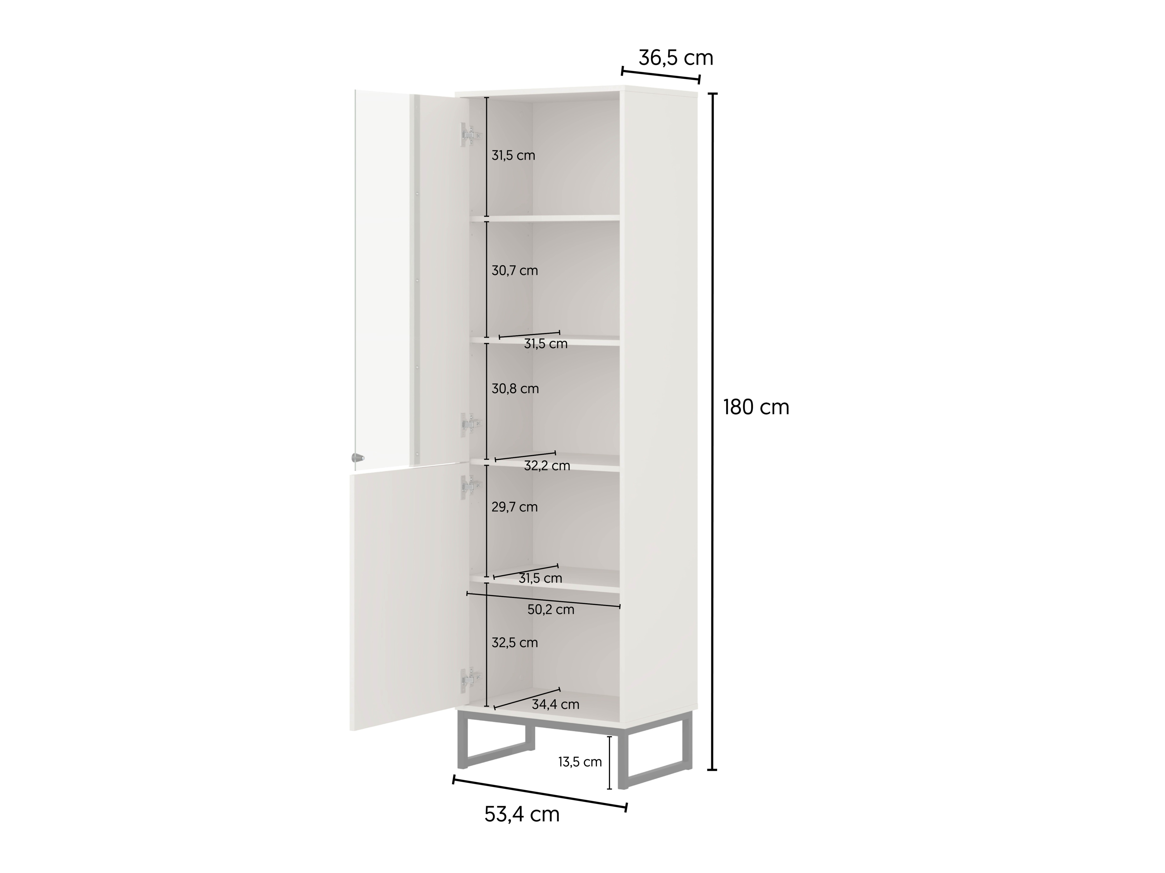 Bookcase Maravio 100 (Wotan Oak)