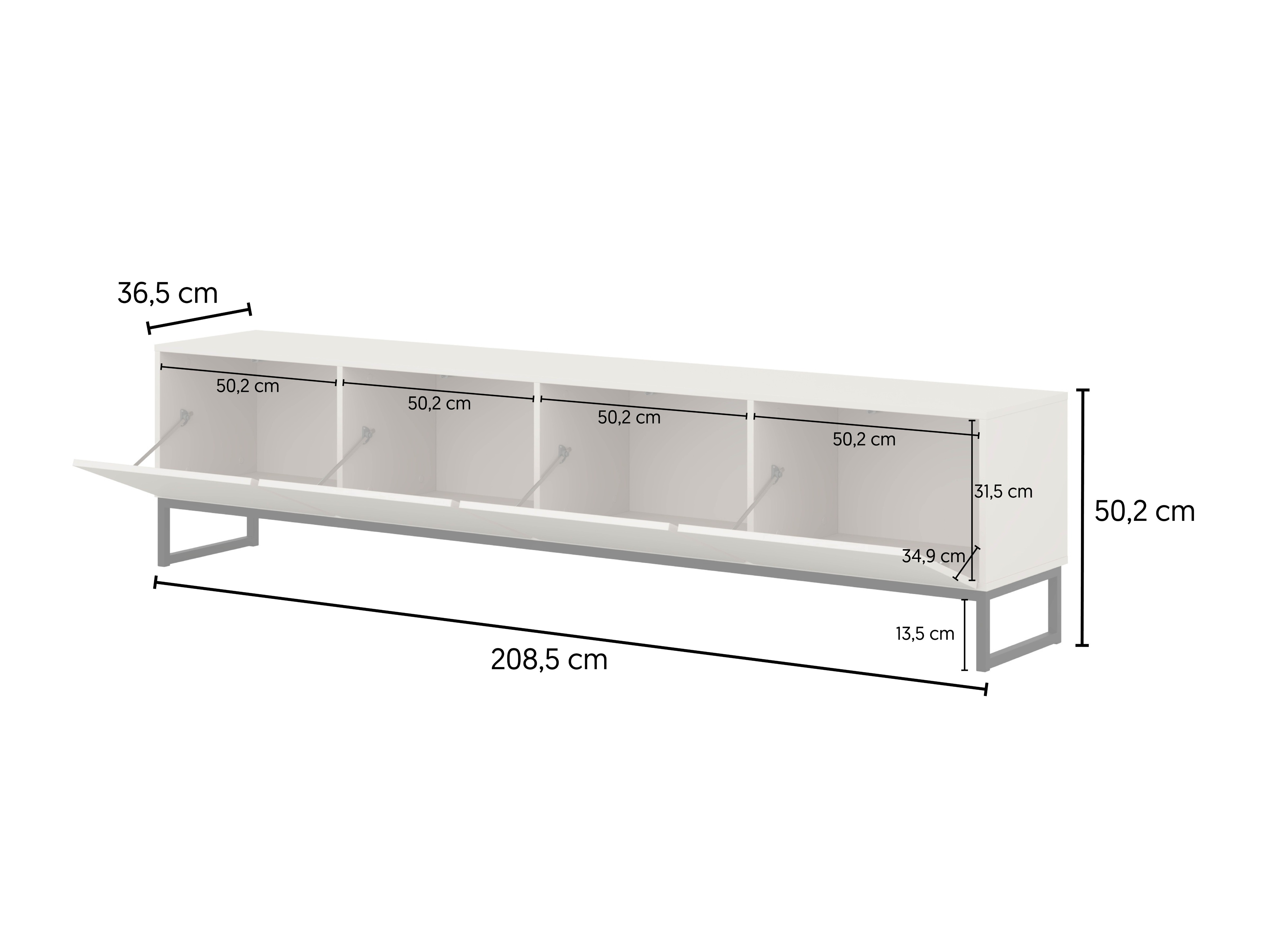 TV stand Maravio 101 (Cashmere)