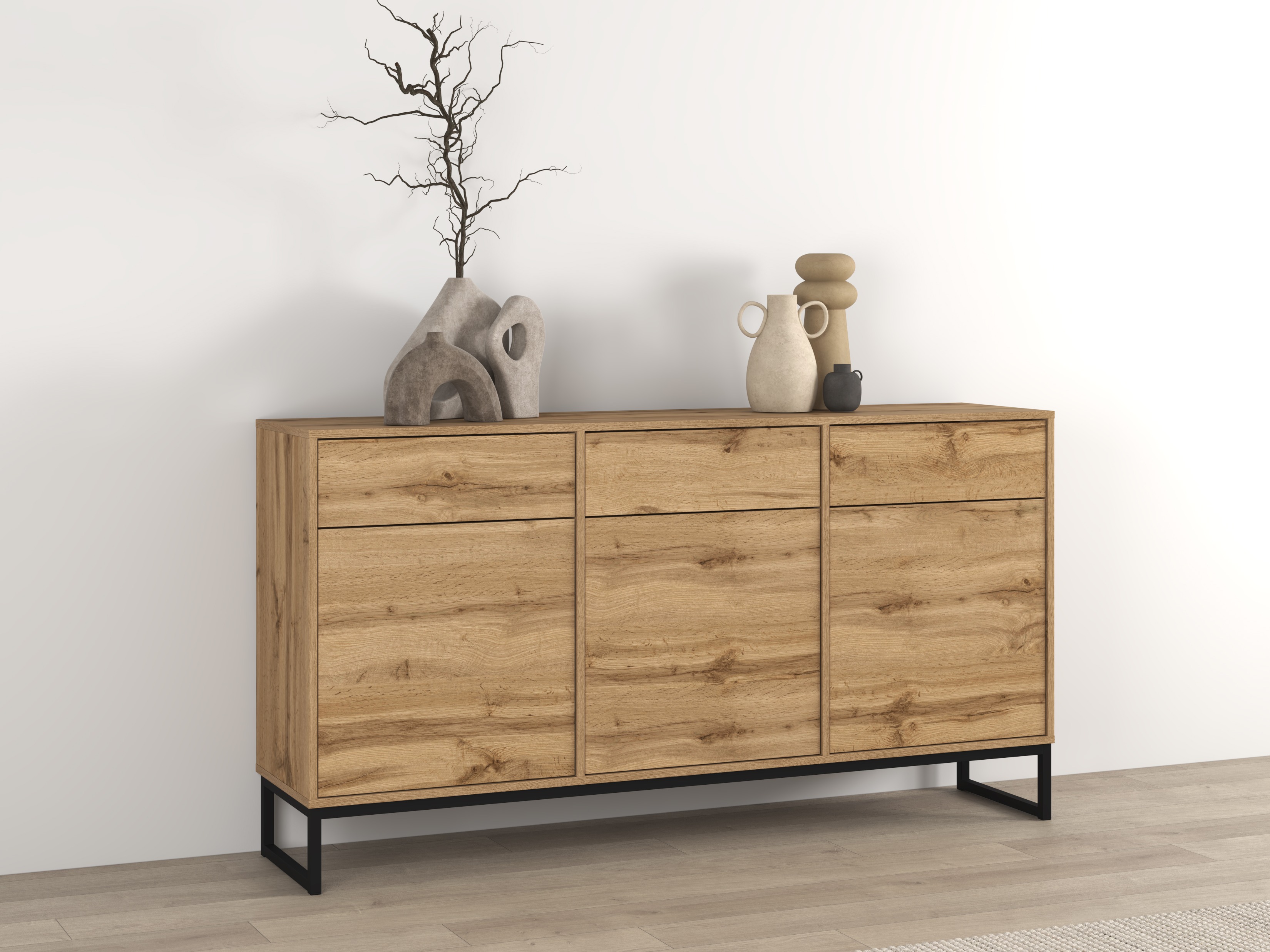 Chest of drawers Maravio 103 (Wotan Oak)