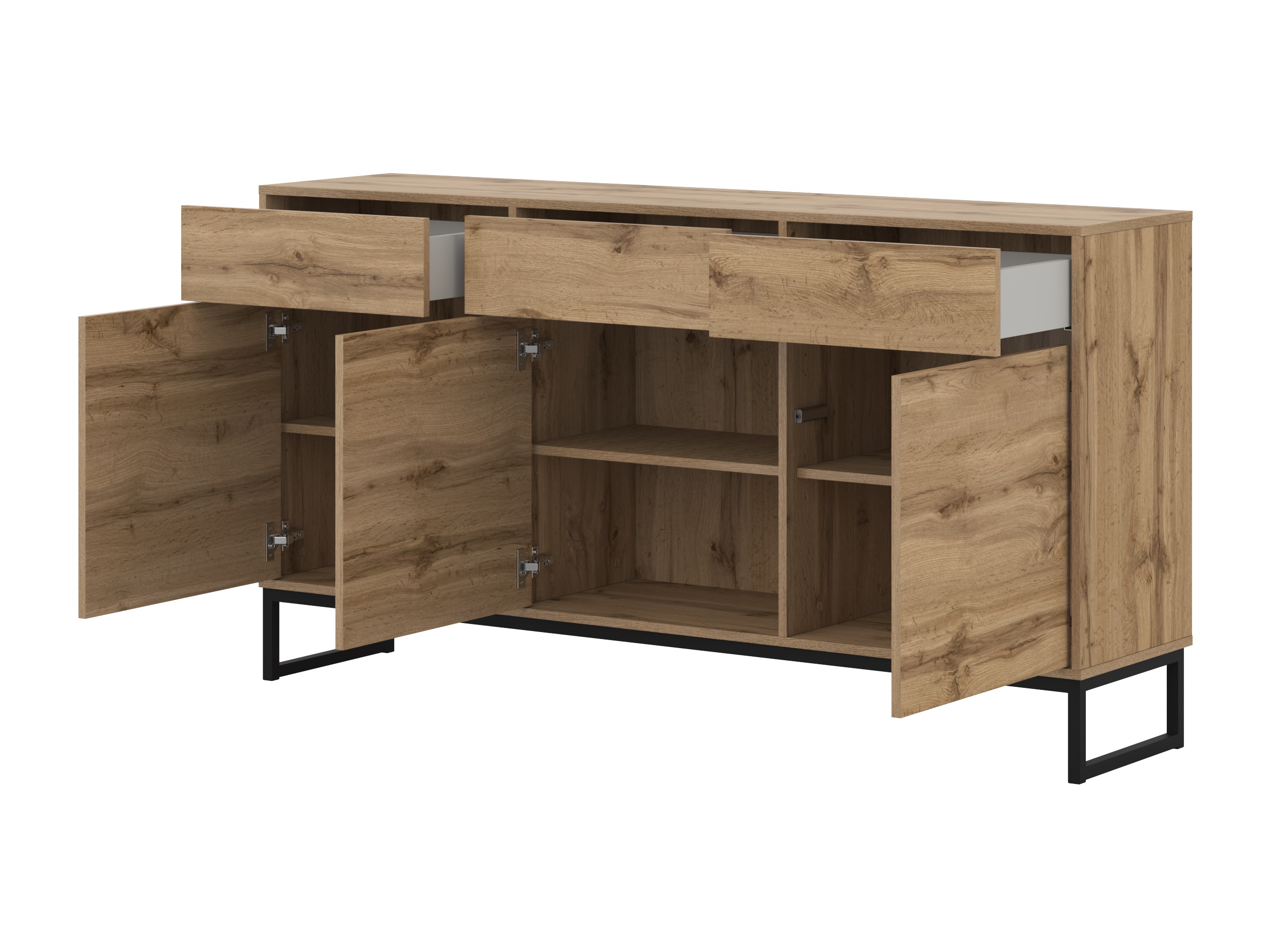 Chest of drawers Maravio 103 (Wotan Oak)
